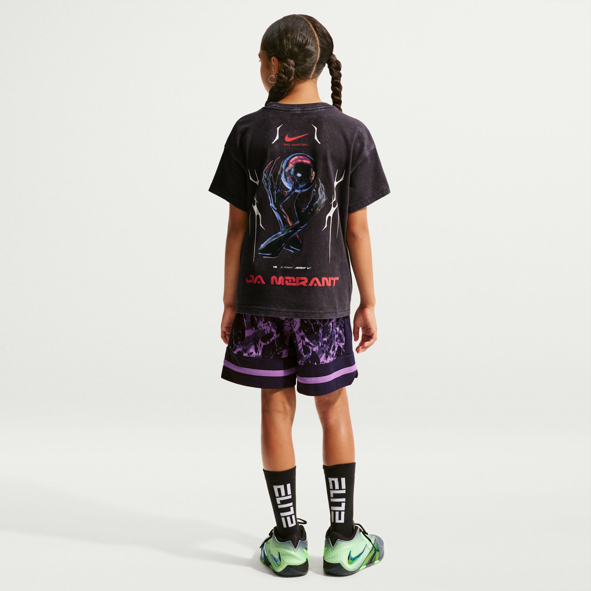 Nike Kids' Ja Morant Dri-FIT Printed Game Short product image