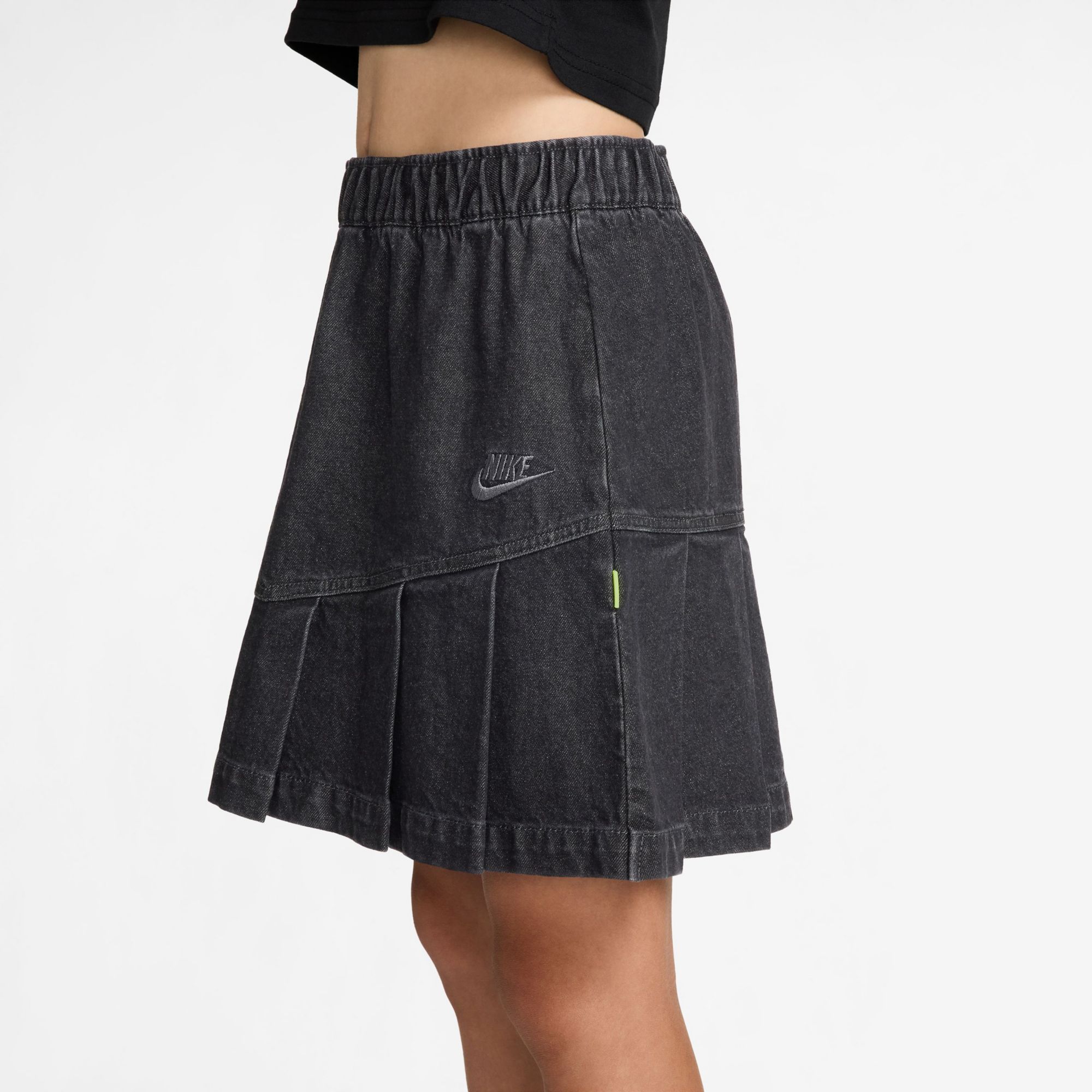 Nike Girls' Denim Pleated Skirt product image