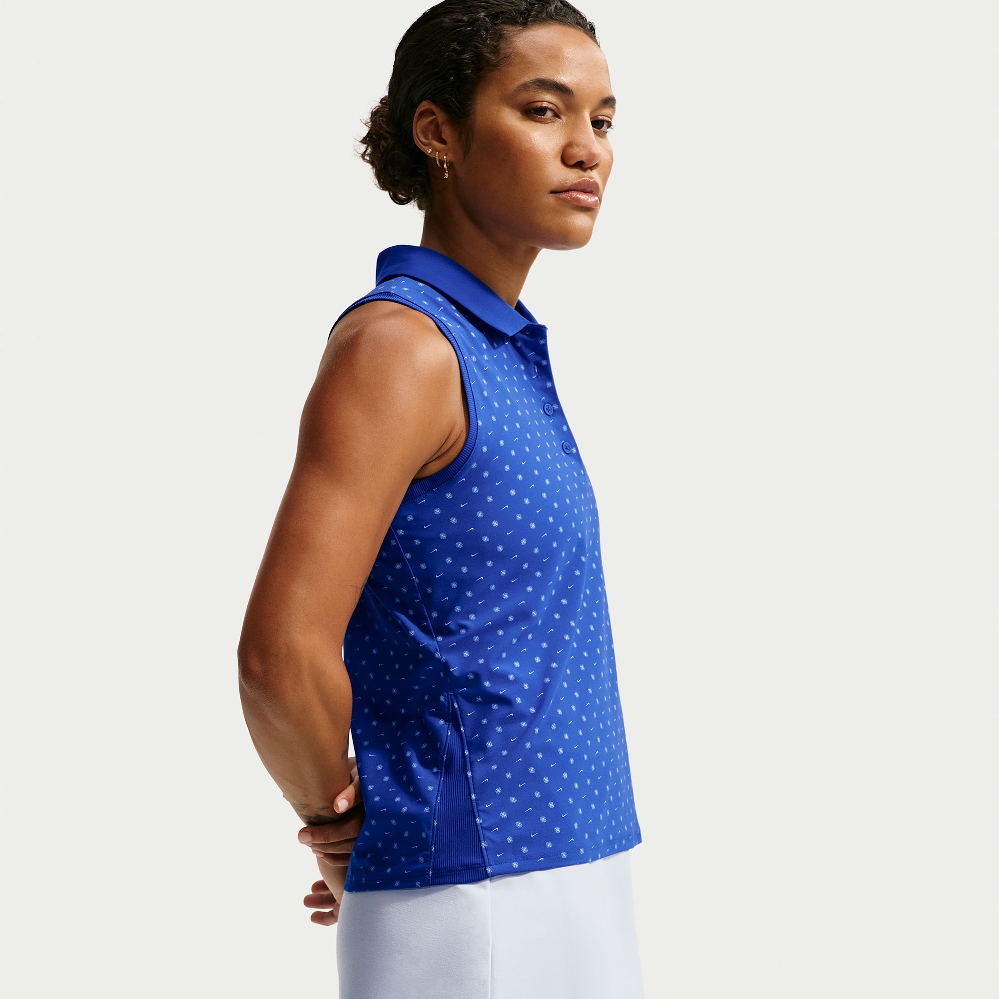Nike Women's Victory Dri-FIT Sleeveless Printed Golf Polo product image