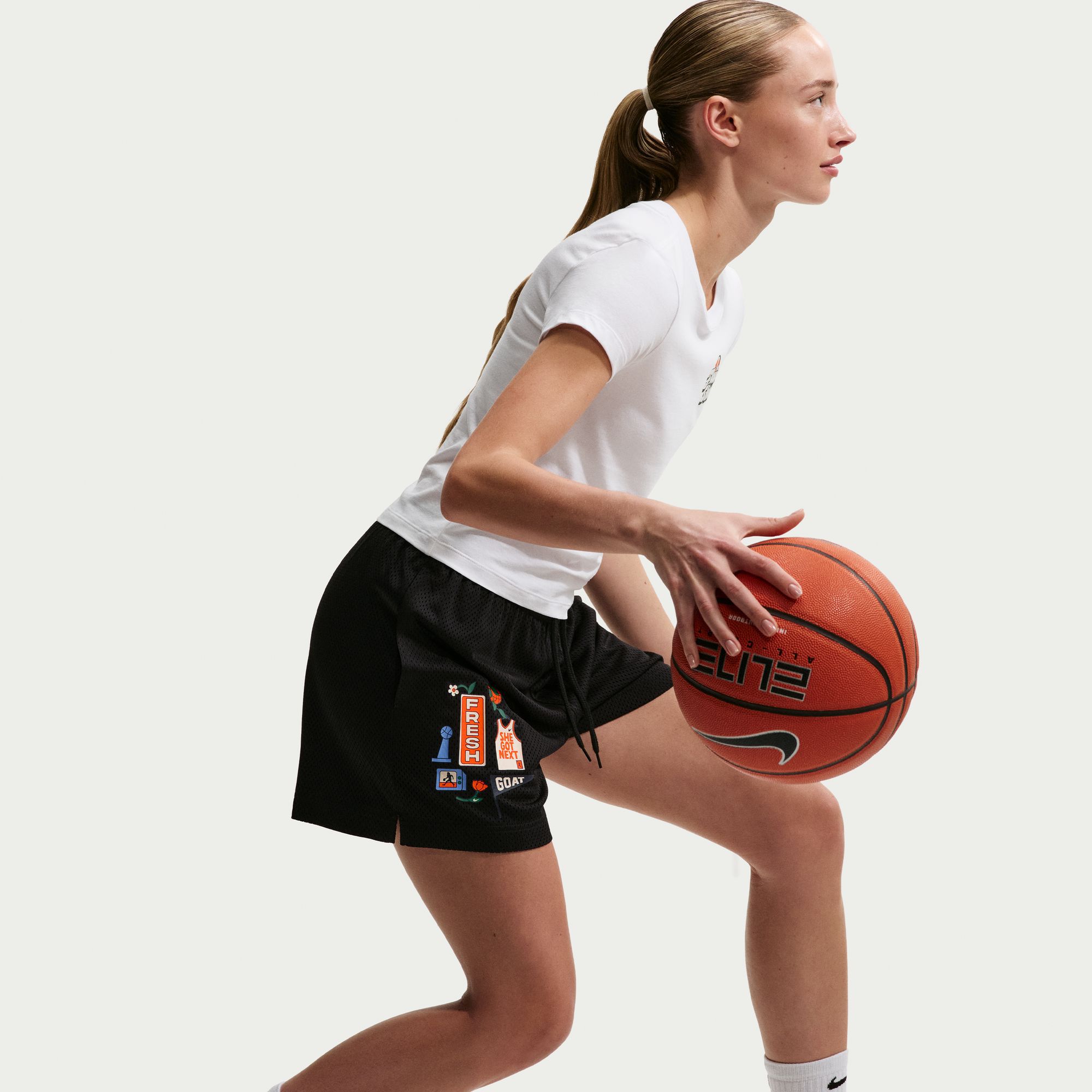 Nike Essential Women's Dri-FIT 4" Festival Basketball Shorts product image