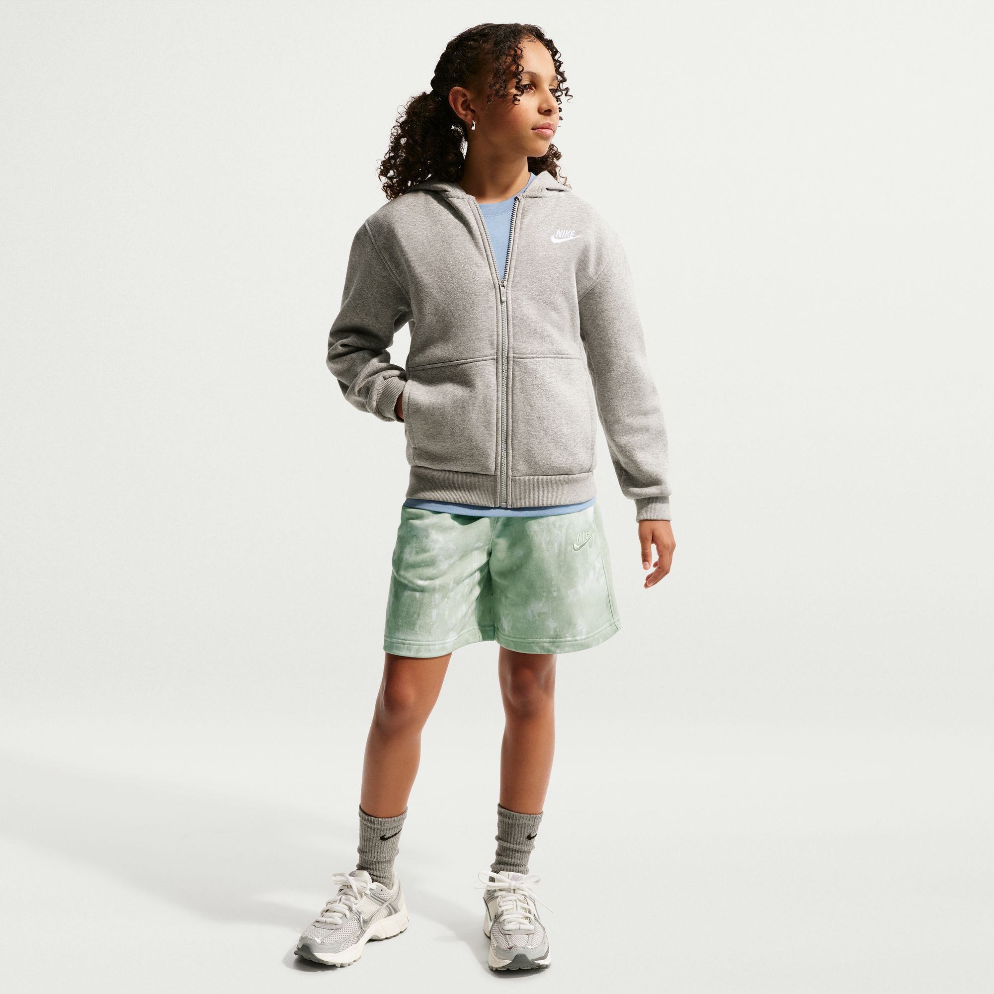 Nike Kids' Sportswear Club Fleece Wash Printed Short product image