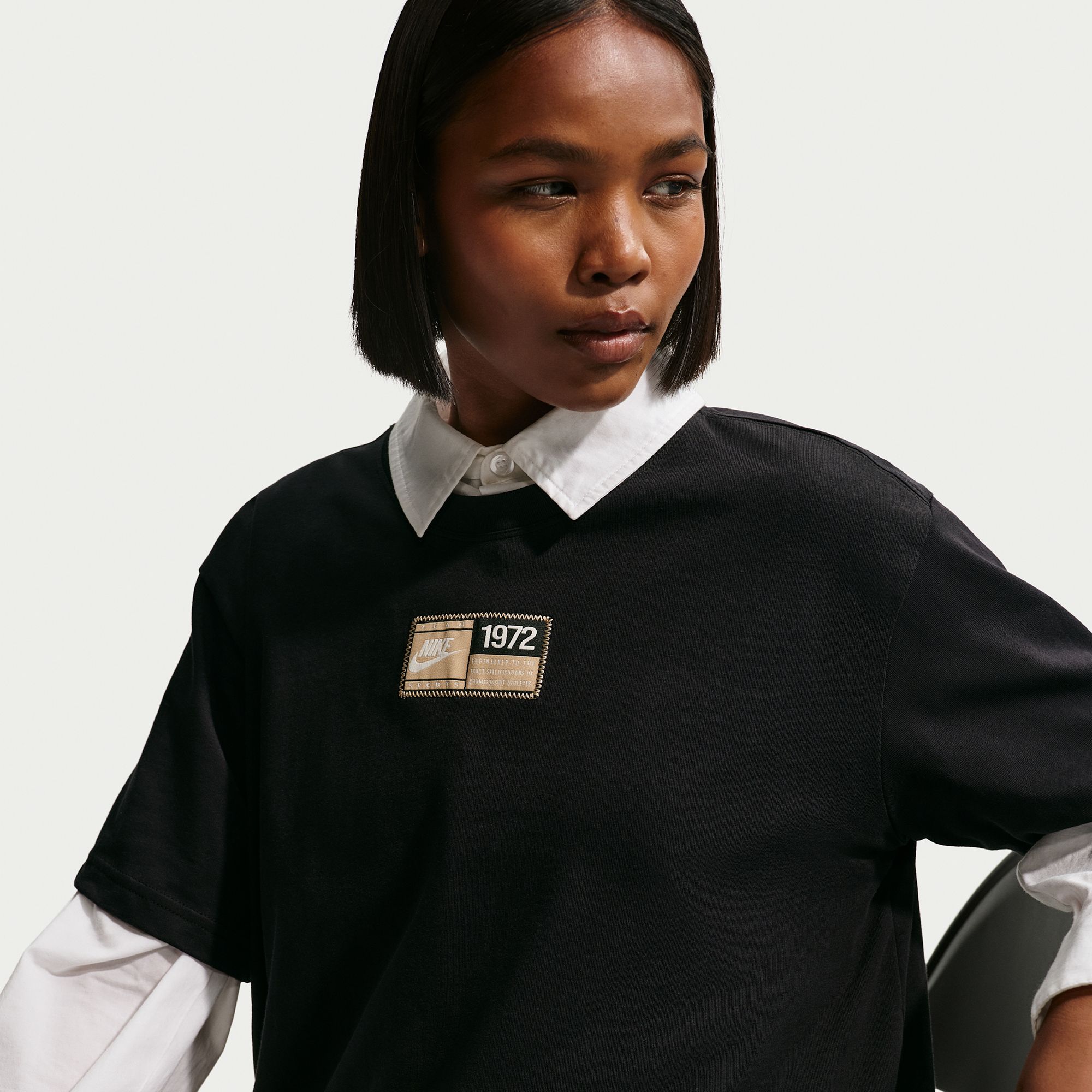 Nike Women's Sportswear Classic Oversized Graphic T-Shirt product image