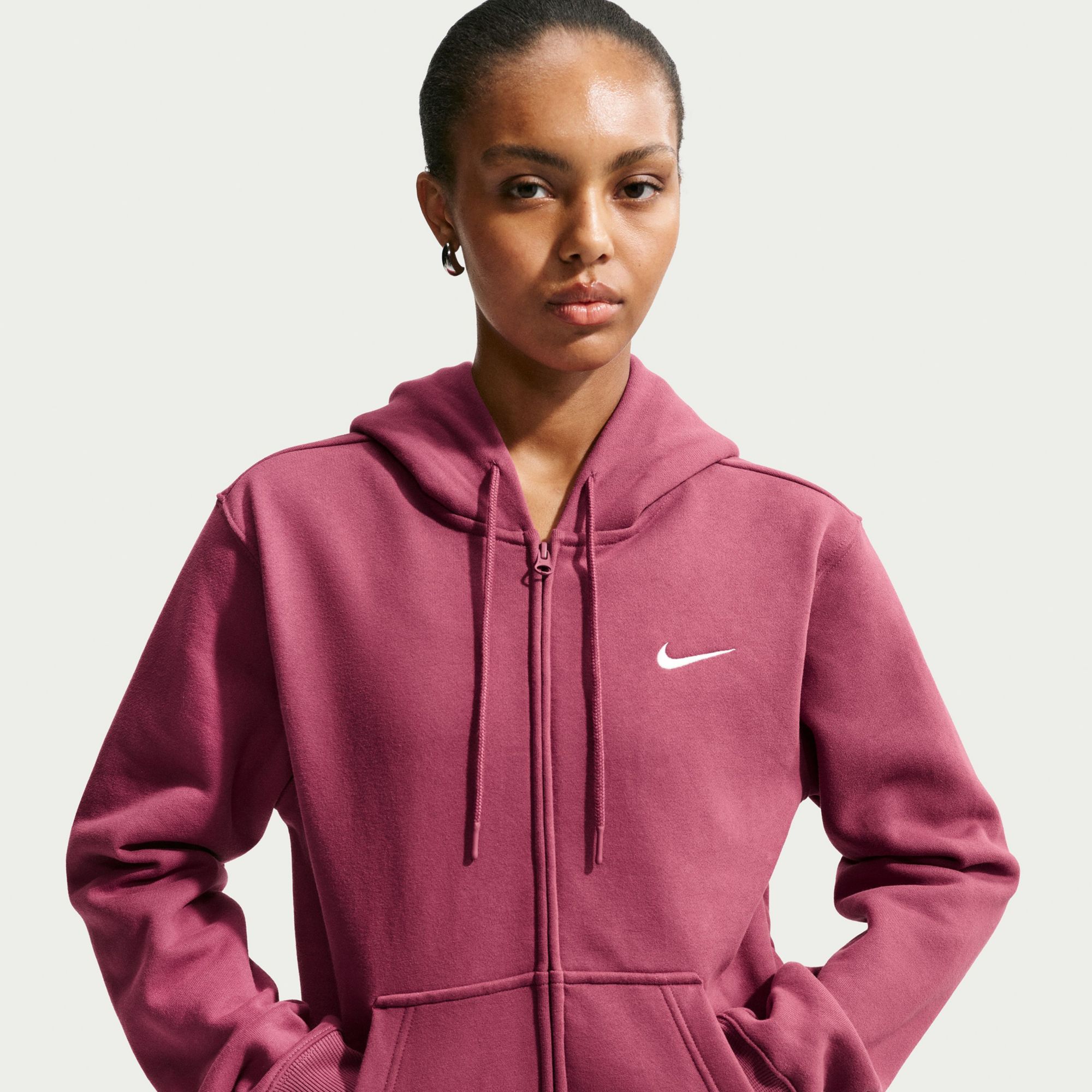 Nike Women's Studio Fleece Full-Zip Hoodie product image