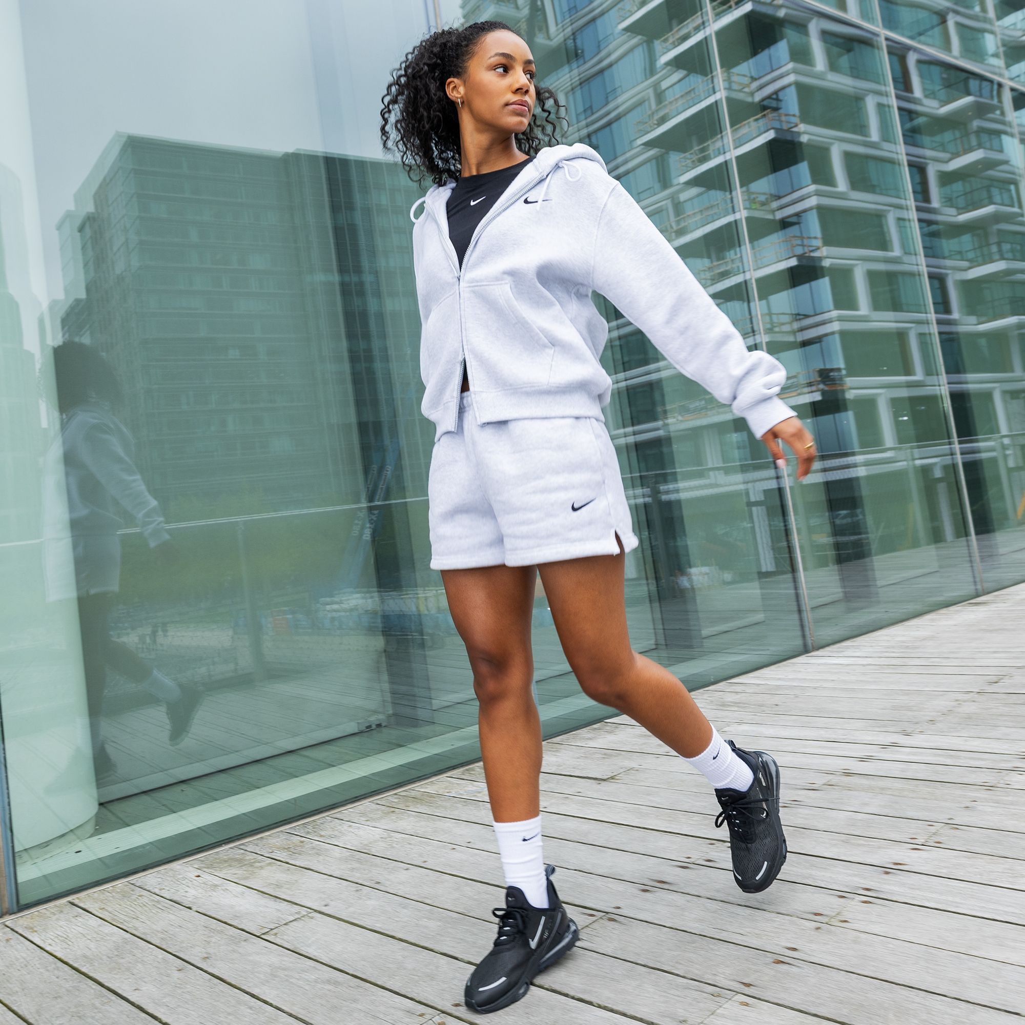 Nike Women's Studio Fleece Medium Weight Shorts product image