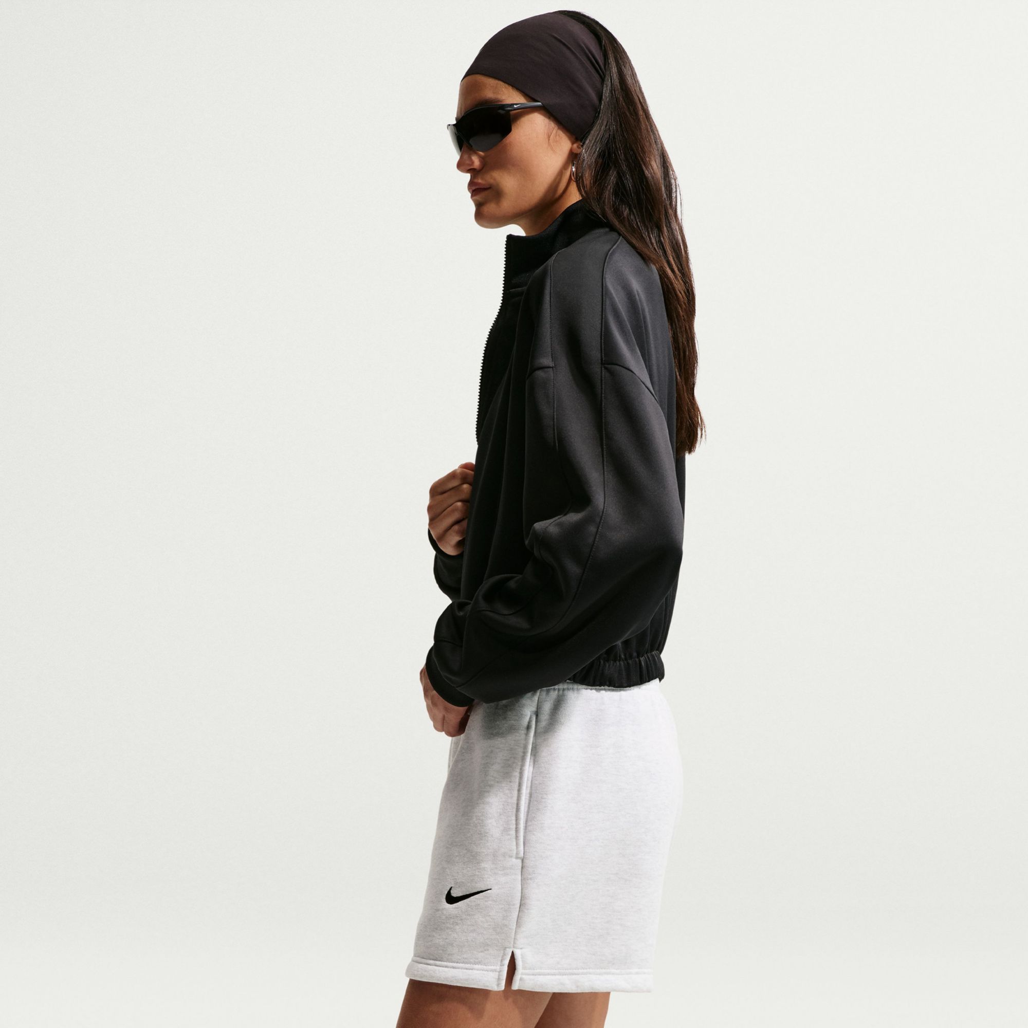 Nike Women's Studio Fleece Medium Weight Mid-Rise 4" Shorts product image