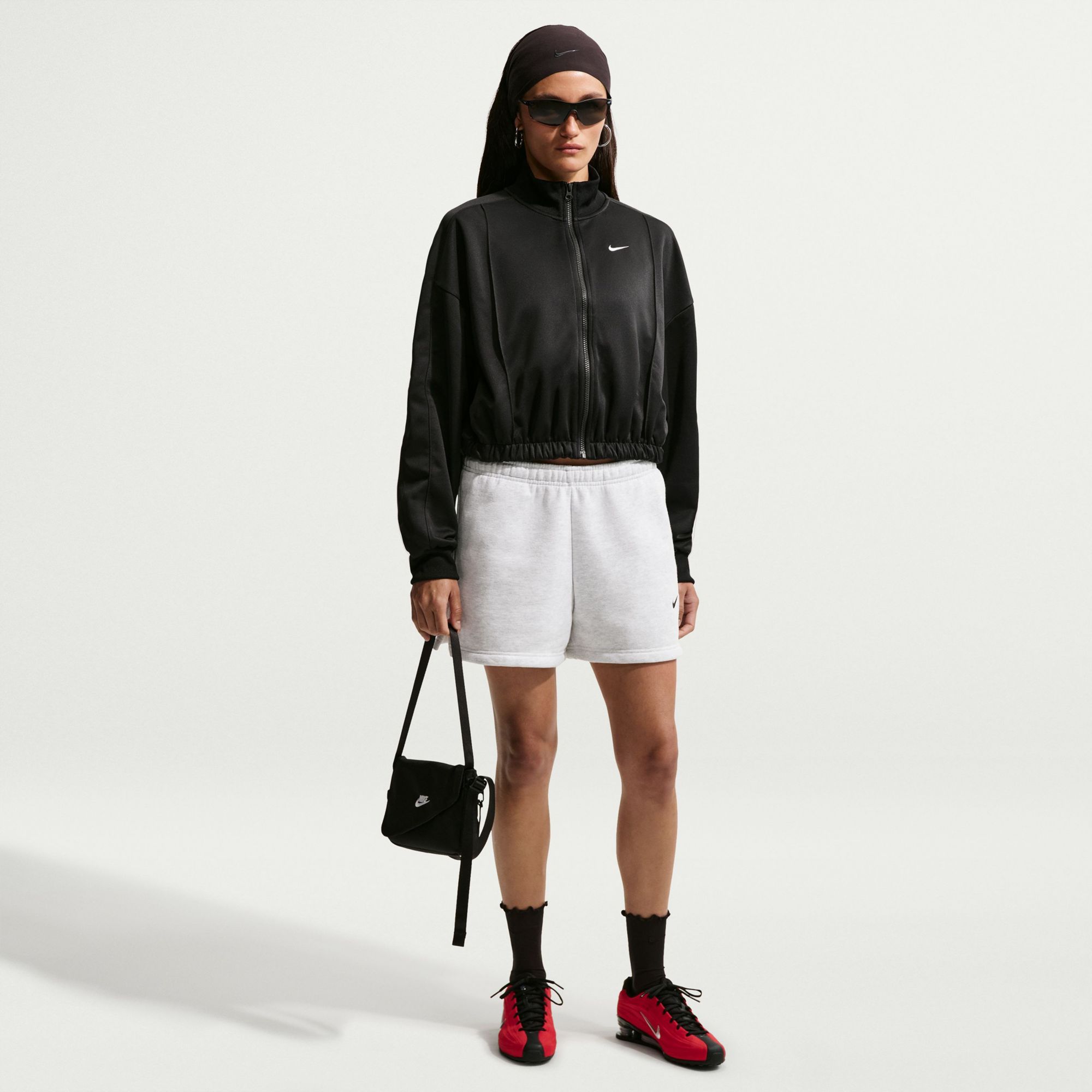 Nike Women's Studio Fleece Medium Weight Mid-Rise 4" Shorts product image