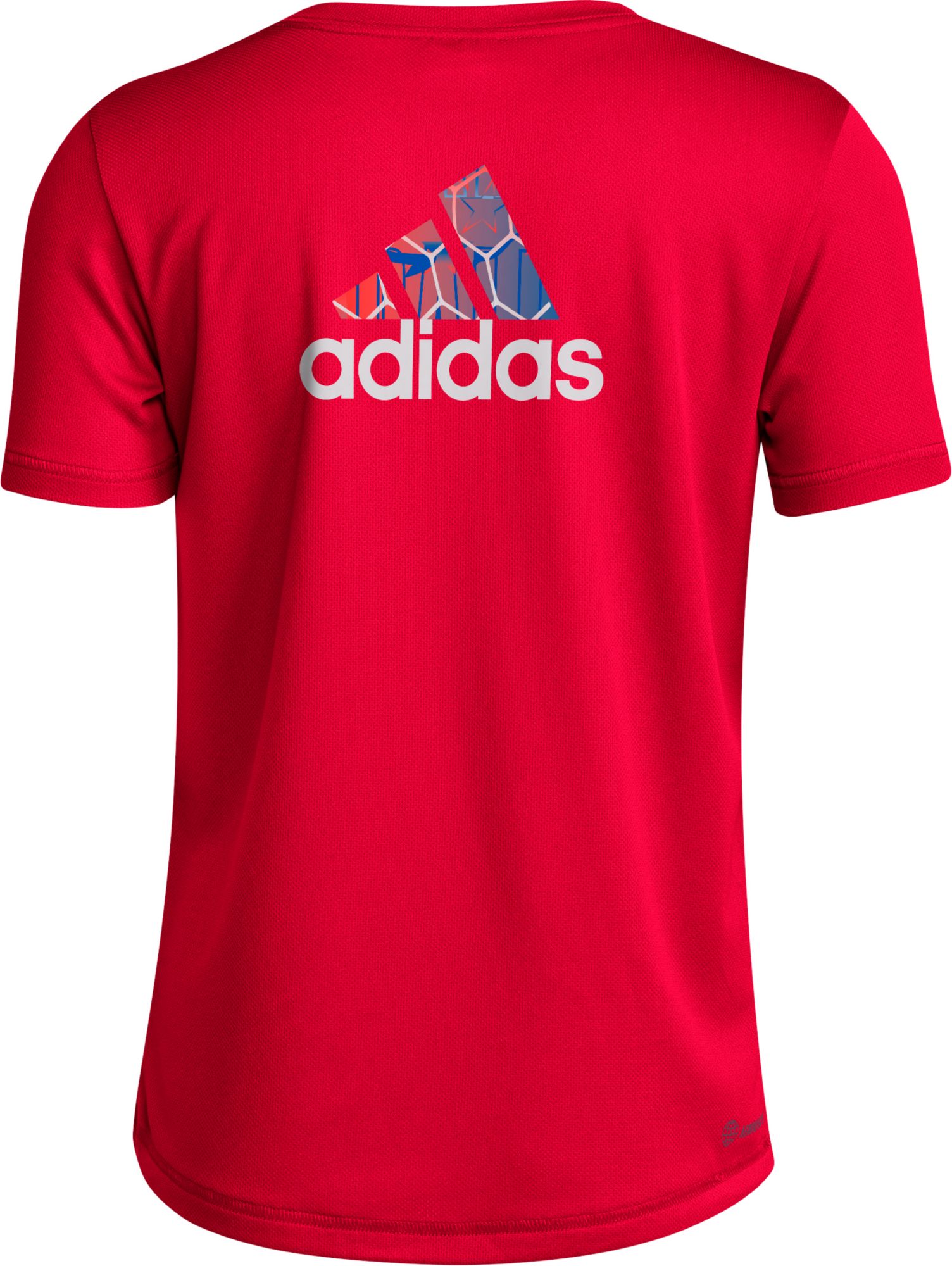 adidas Youth FC Dallas 2024 Local Pop Red T-Shirt product image