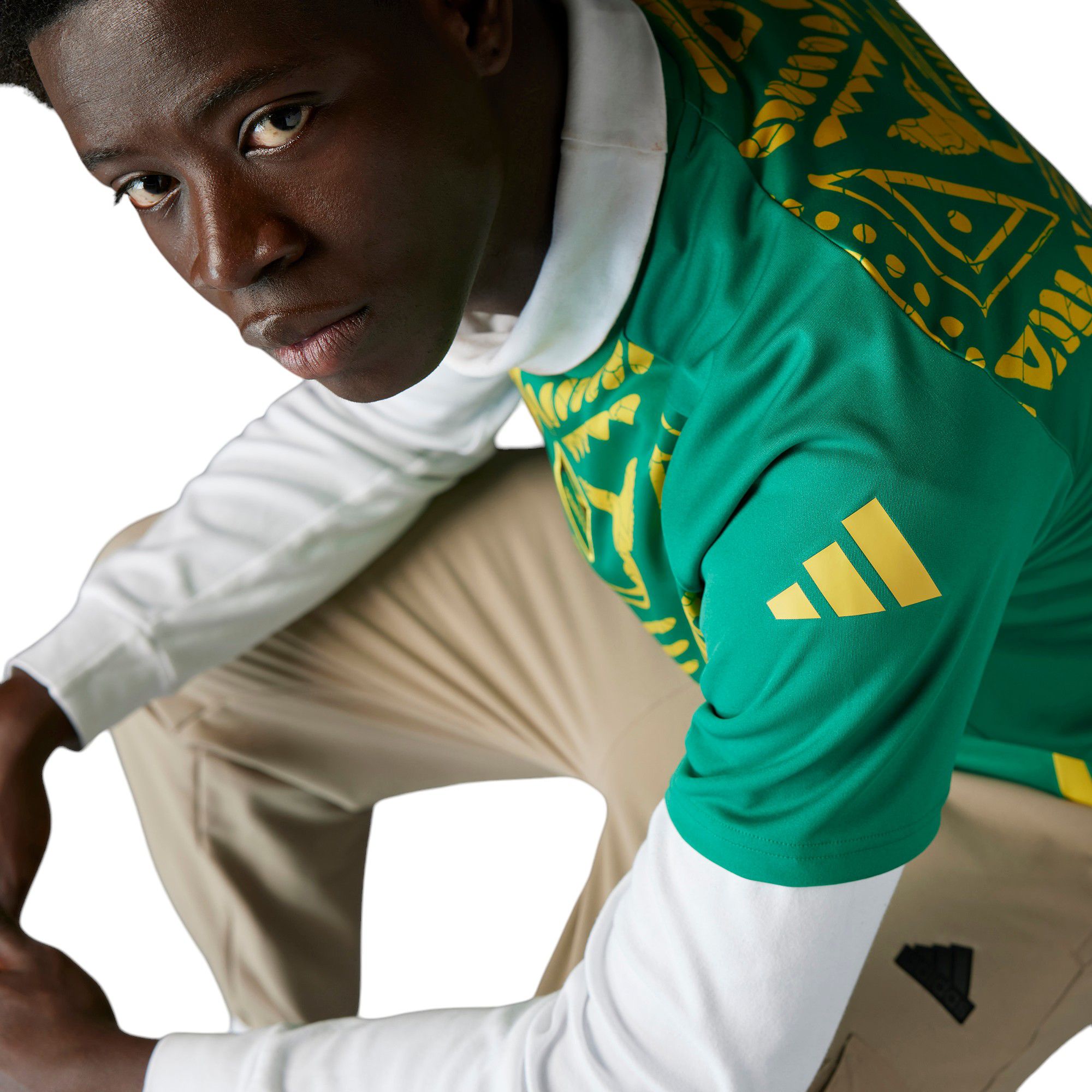 adidas Adult Jamaica Green Prematch Jersey product image