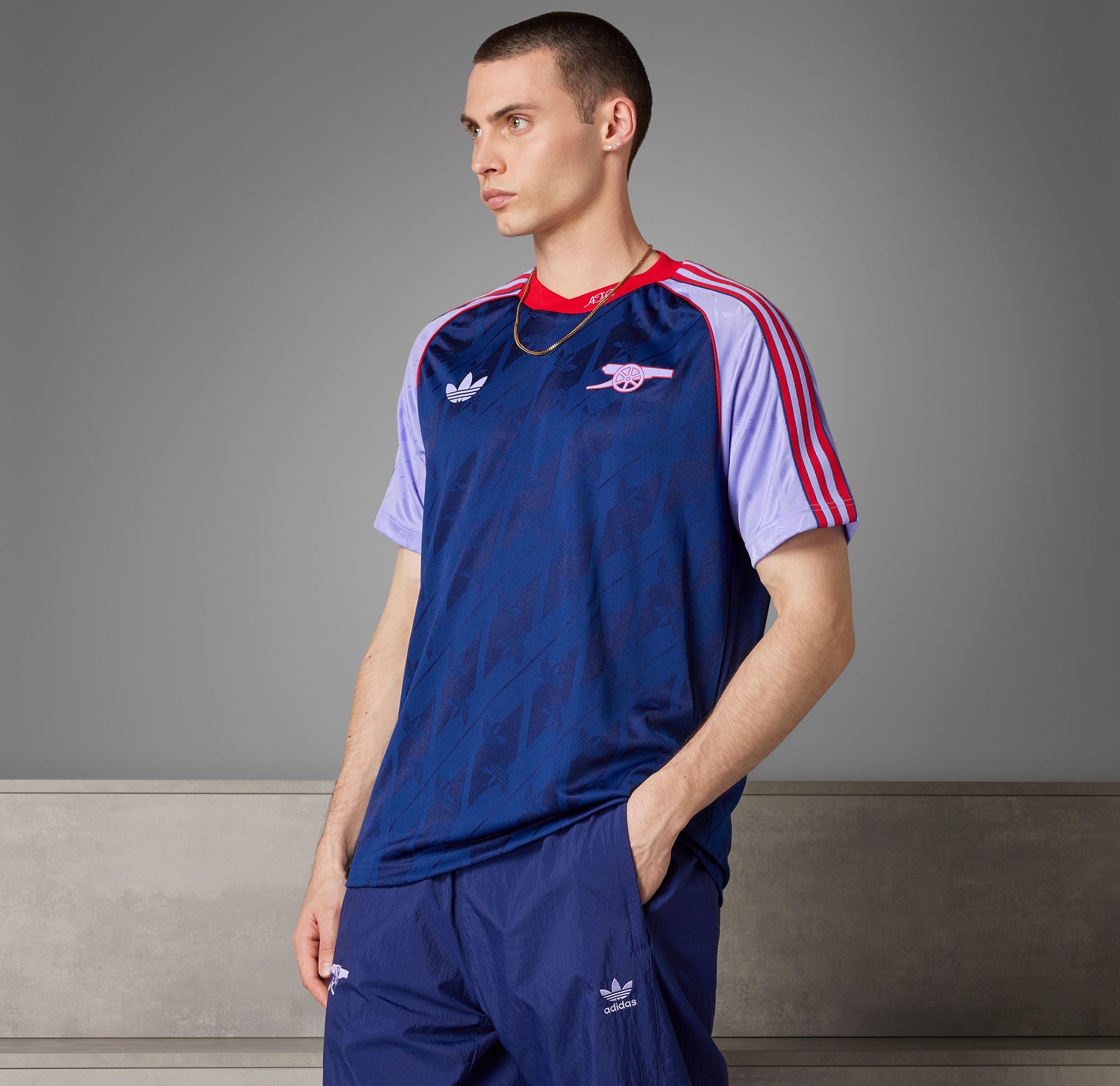adidas Adult Arsenal 2024 Lifestyler Third Long Sleeve Jersey product image