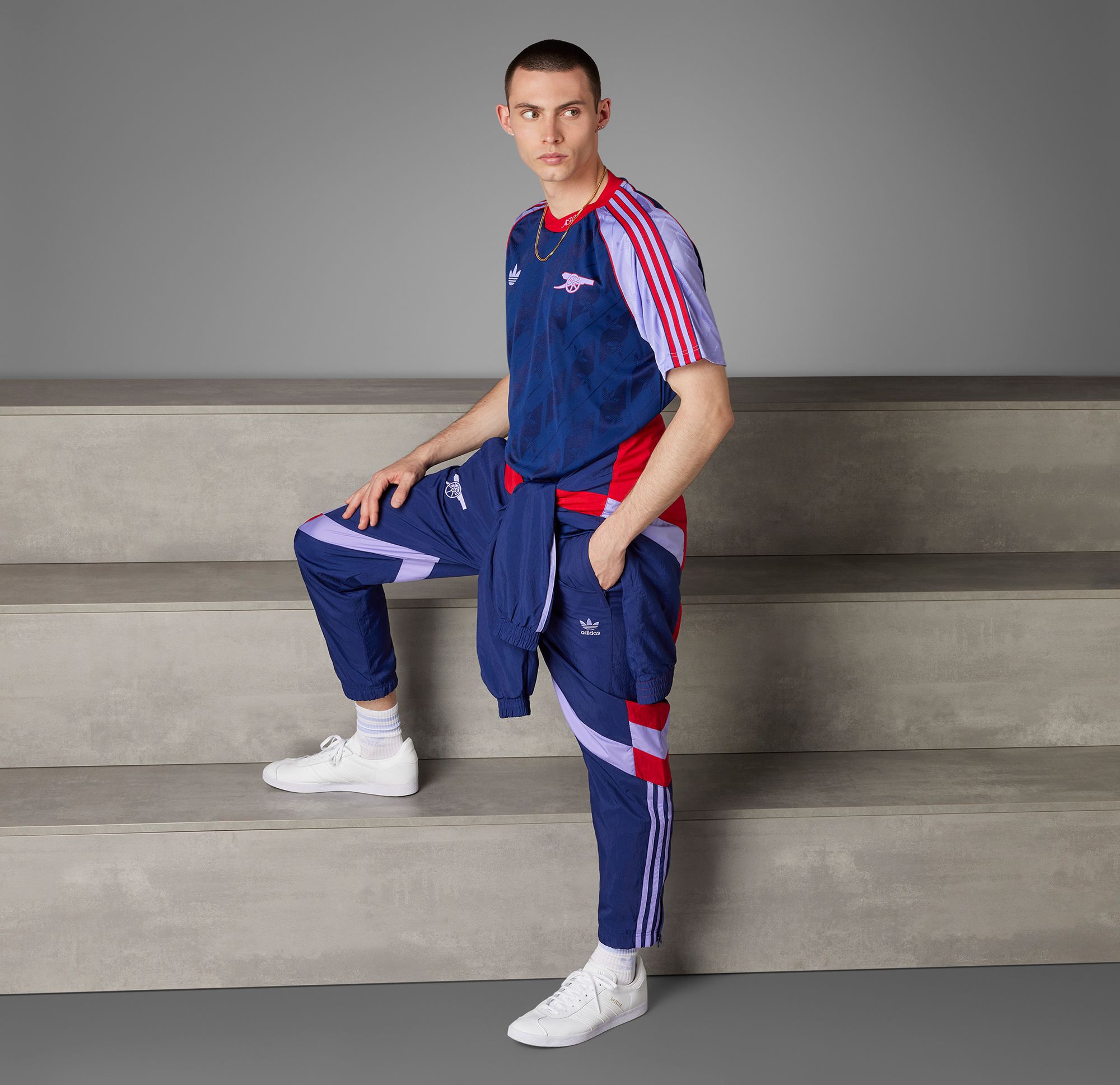 adidas Adult Arsenal 2024 Lifestyler Third Long Sleeve Jersey product image