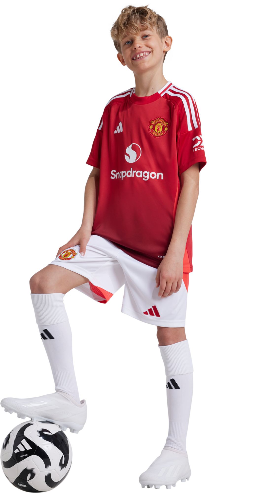adidas Youth Manchester United 2024 Home Replica Jersey product image