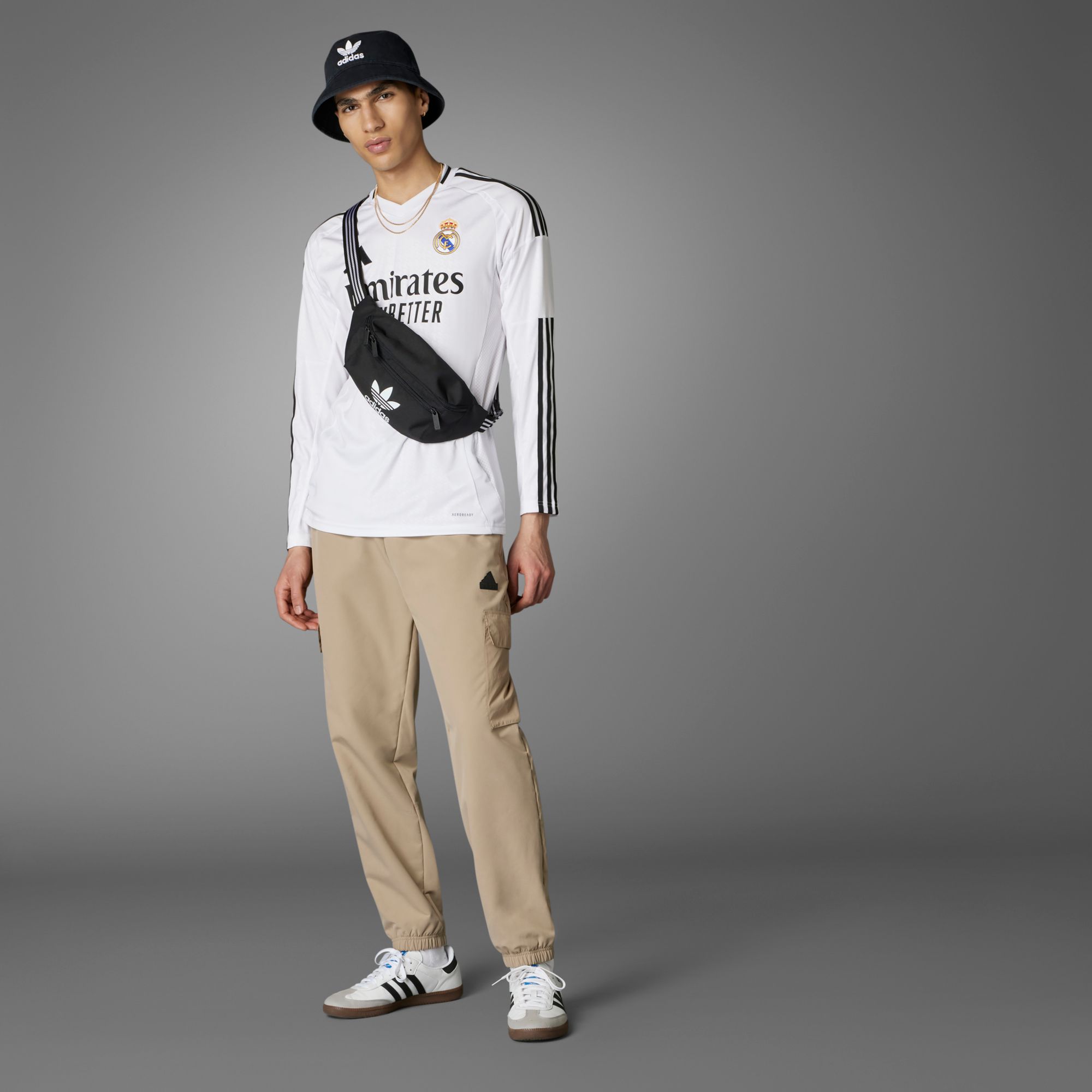 adidas Adult Real Madrid 2024 Home Replica Jersey product image