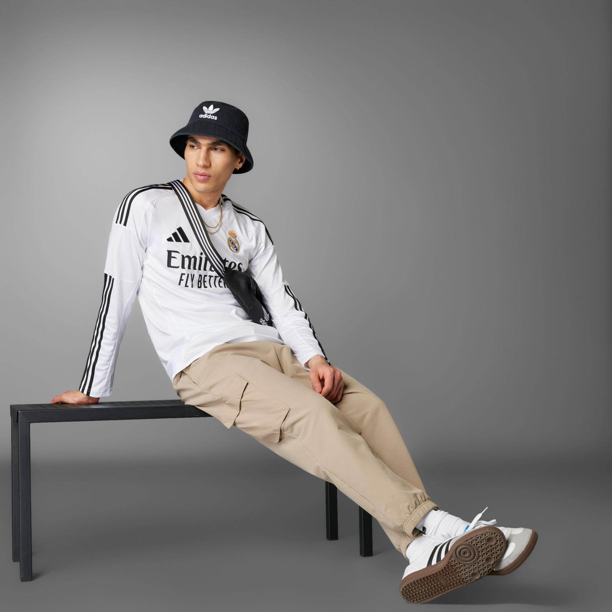 adidas Adult Real Madrid 2024 Home Replica Jersey product image