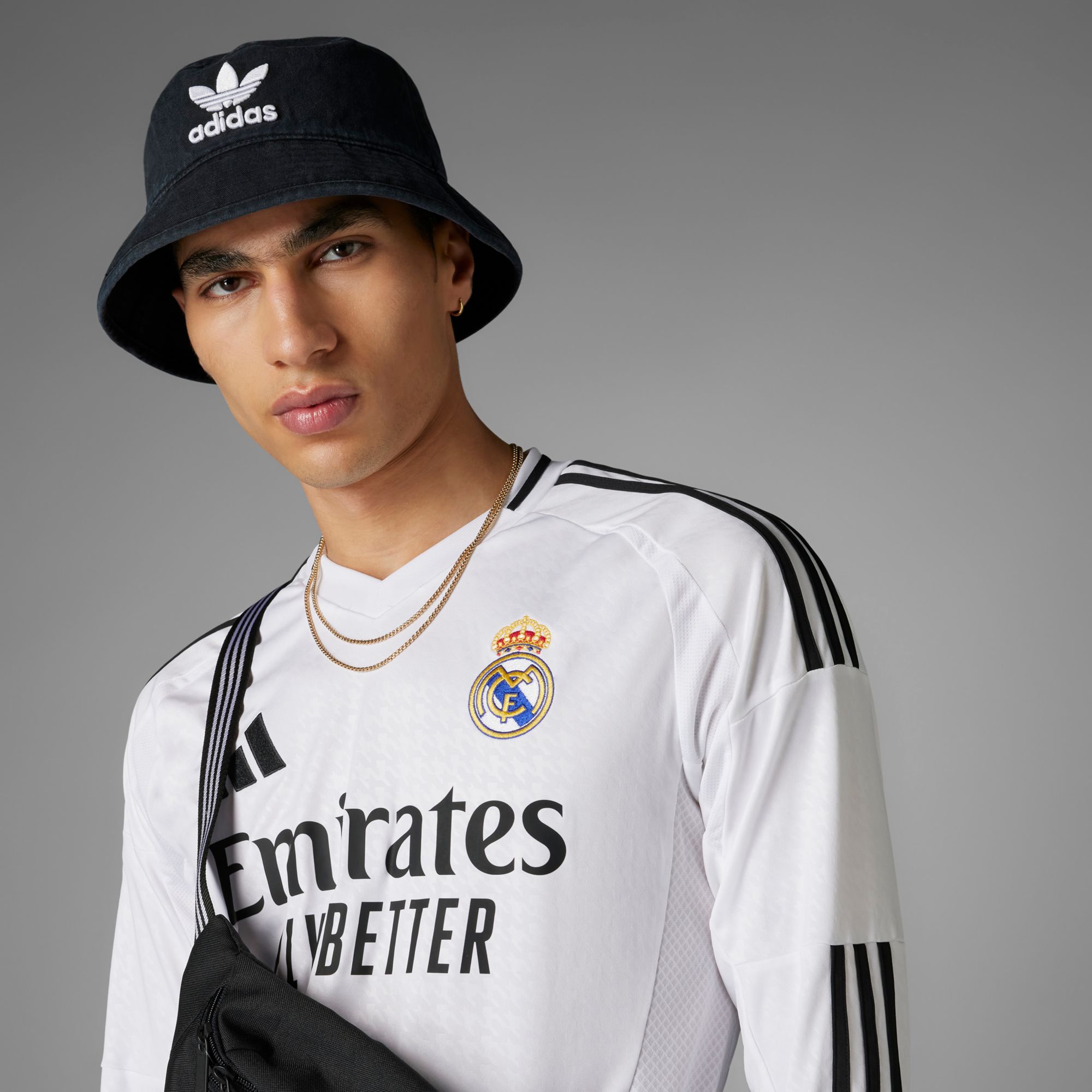 adidas Adult Real Madrid 2024 Home Replica Jersey product image