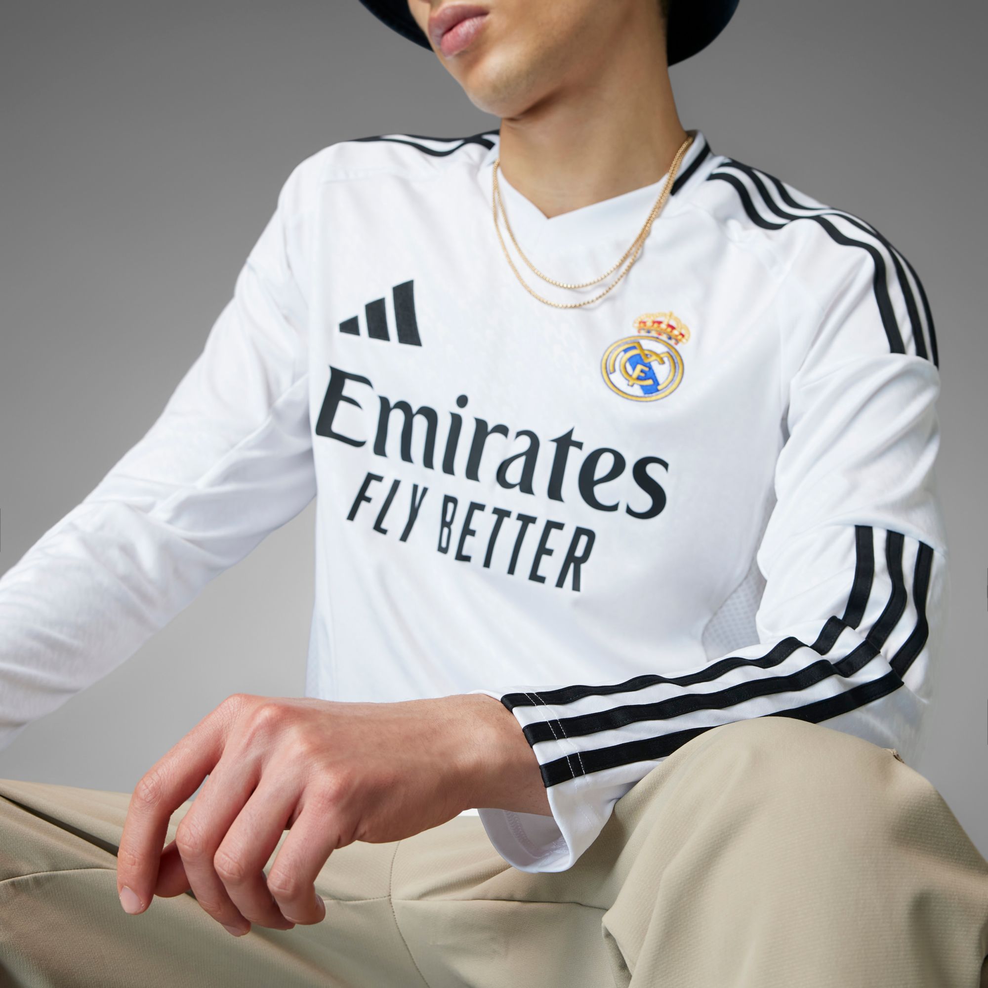 adidas Adult Real Madrid 2024 Home Replica Jersey product image