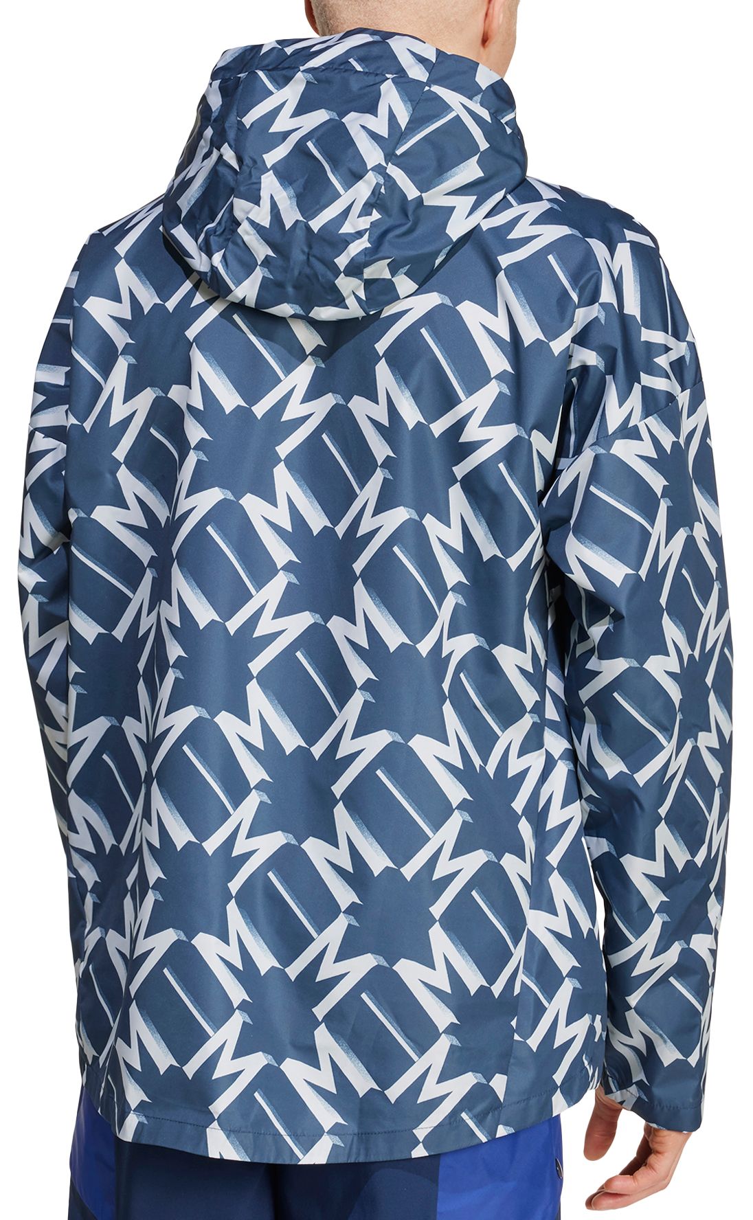 adidas Adult Manchester United Navy Windbreaker Jacket product image