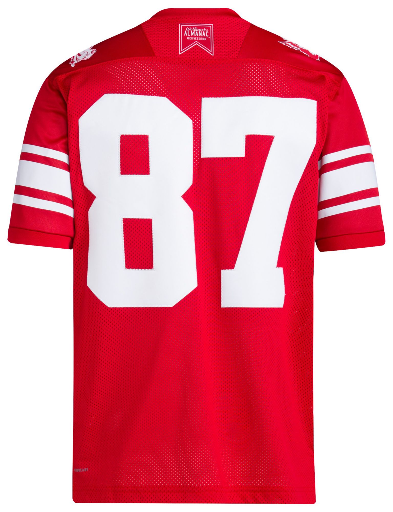 adidas Men's NC State Wolfpack Red Replica Football Jersey product image