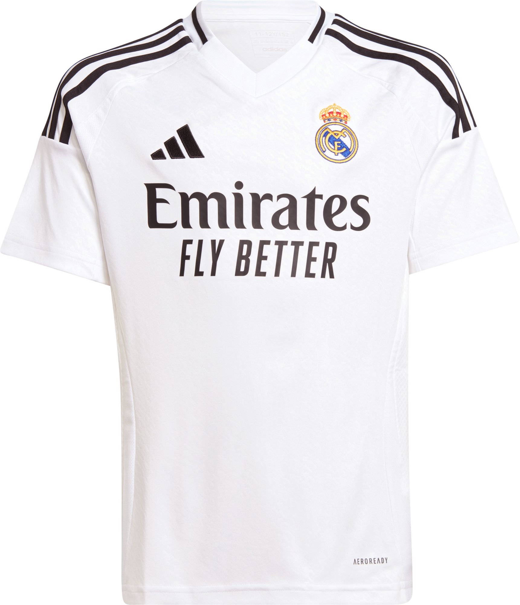 adidas Youth Real Madrid 2024 Home Replica Jersey product image