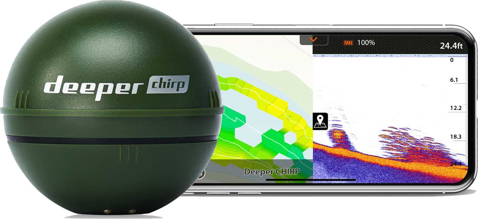 Deeper Smart Sonar CHIRP Castable-Floor Model product image