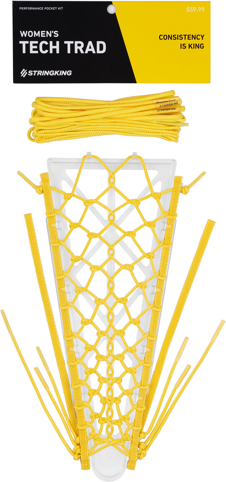 StringKing Lacrosse Women's Tech Trad High Pocket Kit product image