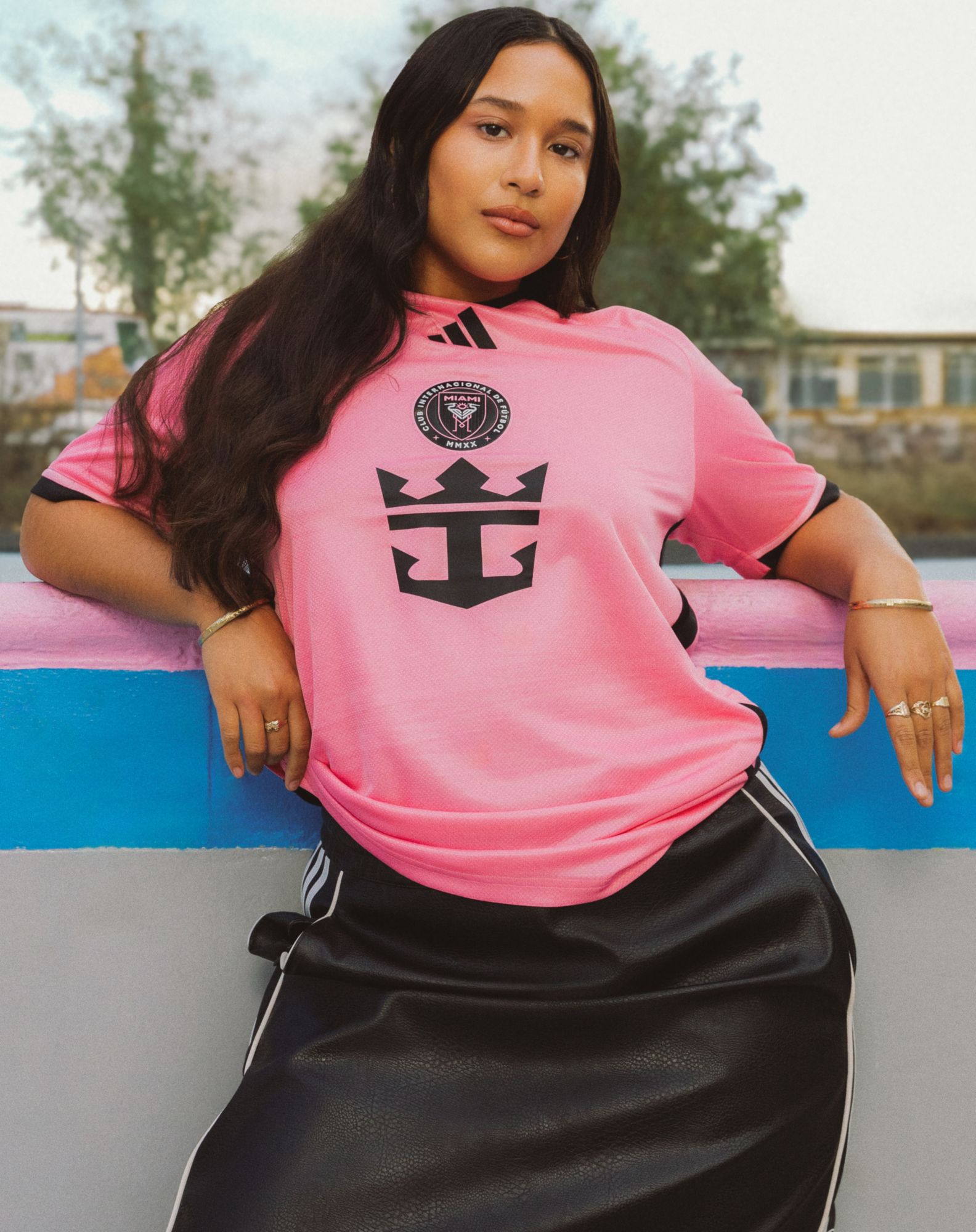 adidas Adult Inter Miami CF 2024 Primary Replica Jersey product image