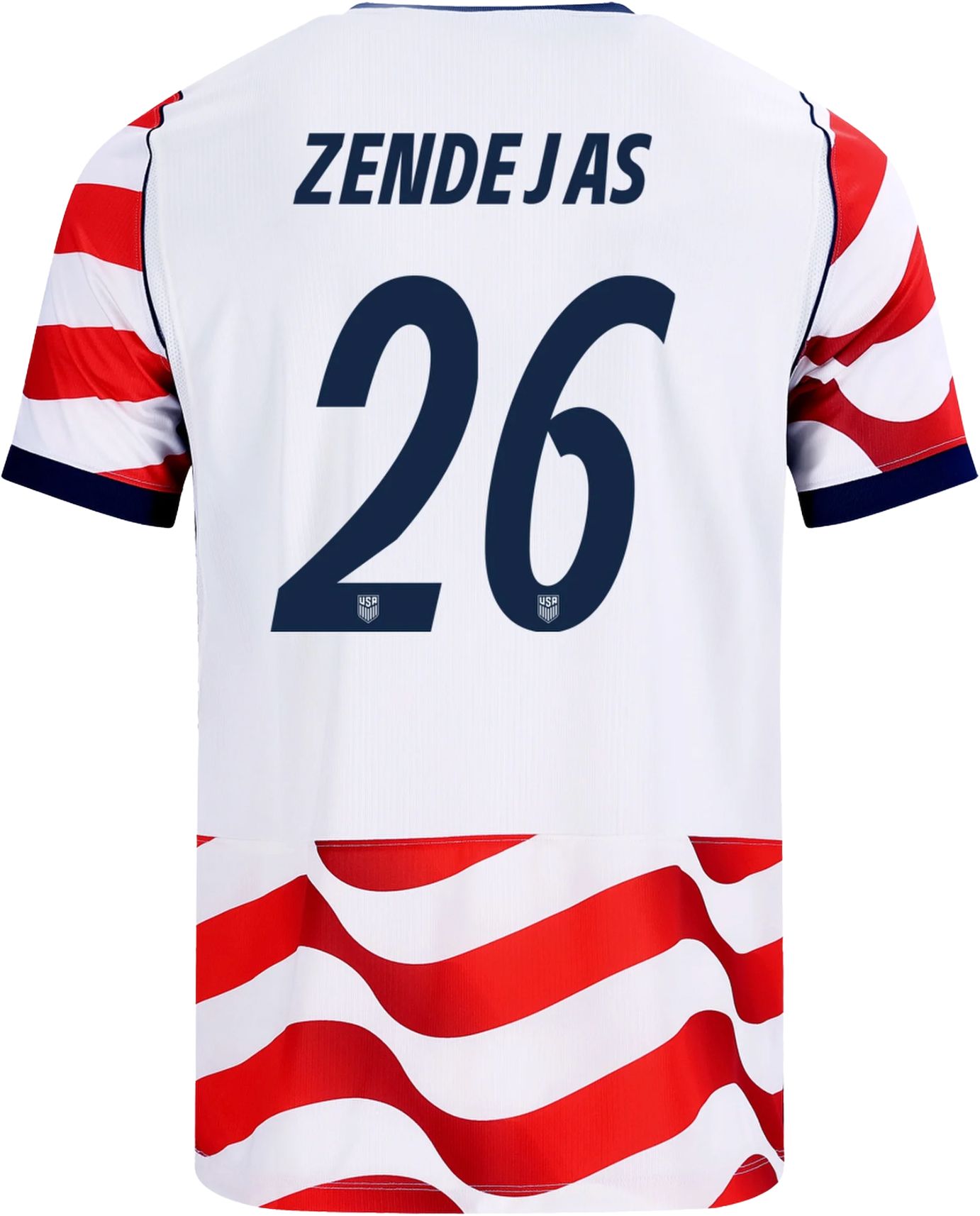 Nike Adult USMNT Alex Zendejas #26 2026 Home Replica Jersey