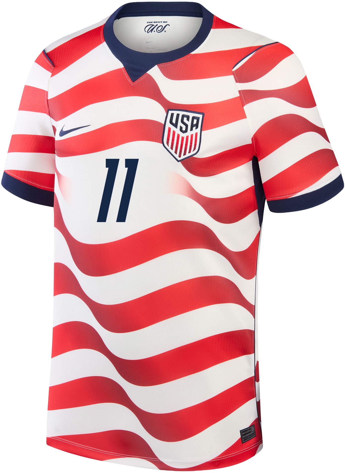 Nike Adult USMNT Brenden Aaronson #11 2026 Home Replica Jersey product image