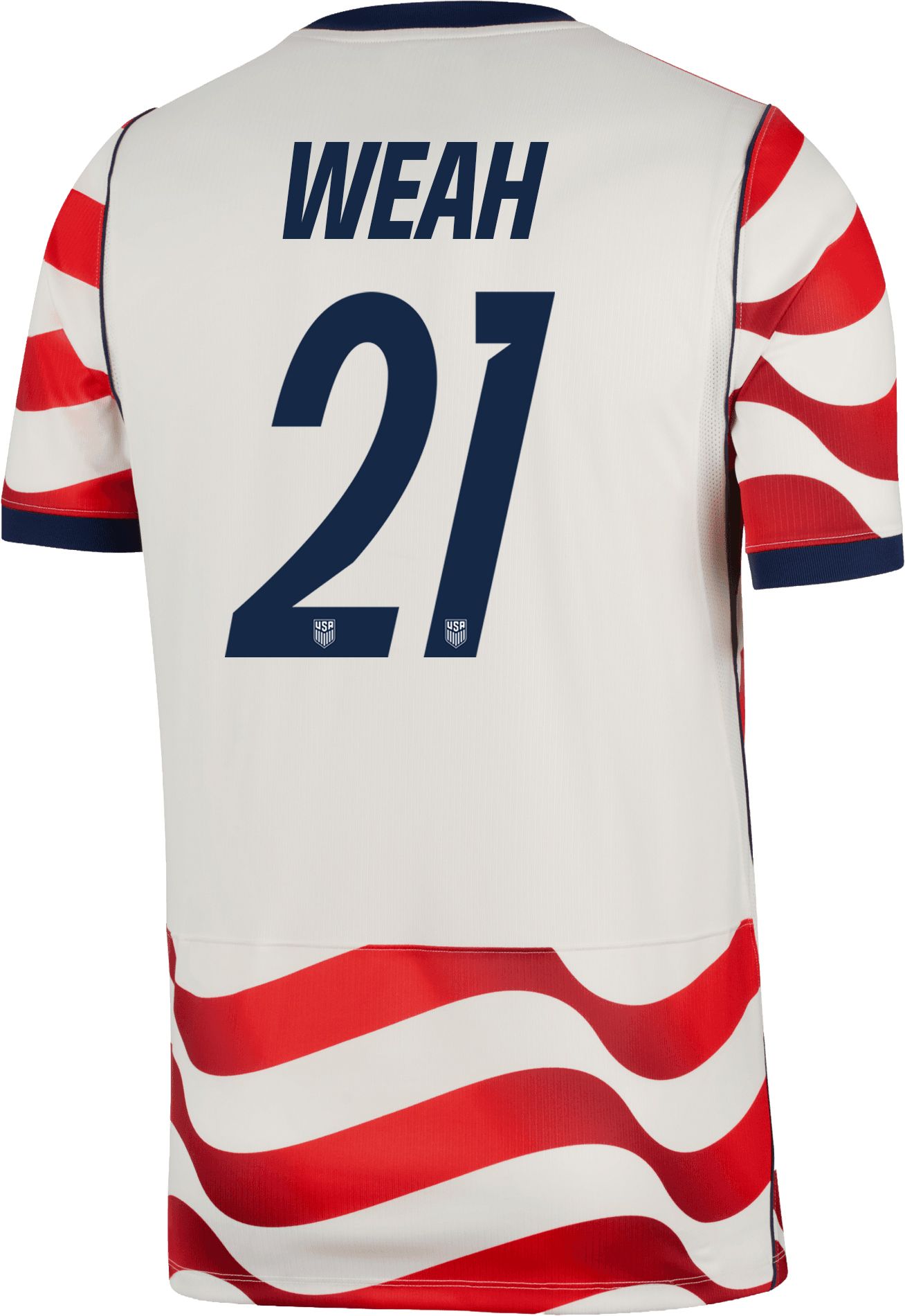 Nike Adult USMNT Timothy Weah #21 2026 Home Replica Jersey product image