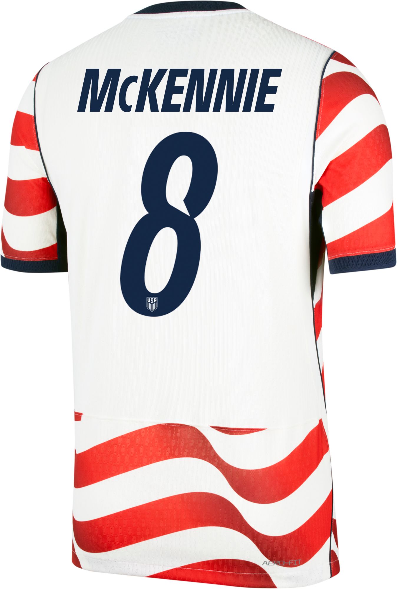 Nike Adult USMNT Weston McKennie #8 2026 Home Authentic Jersey product image