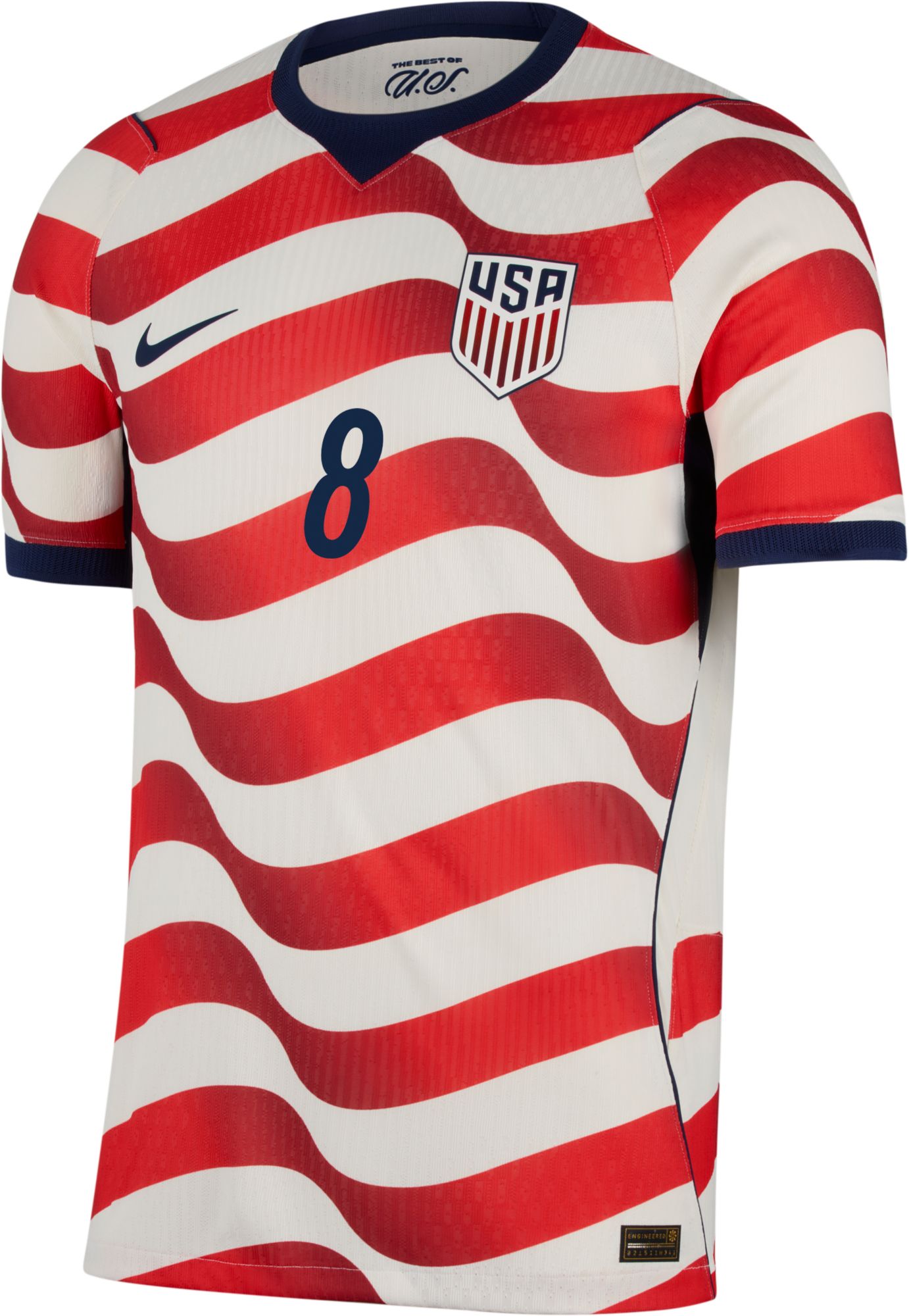 Nike Adult USMNT Weston McKennie #8 2026 Home Authentic Jersey product image