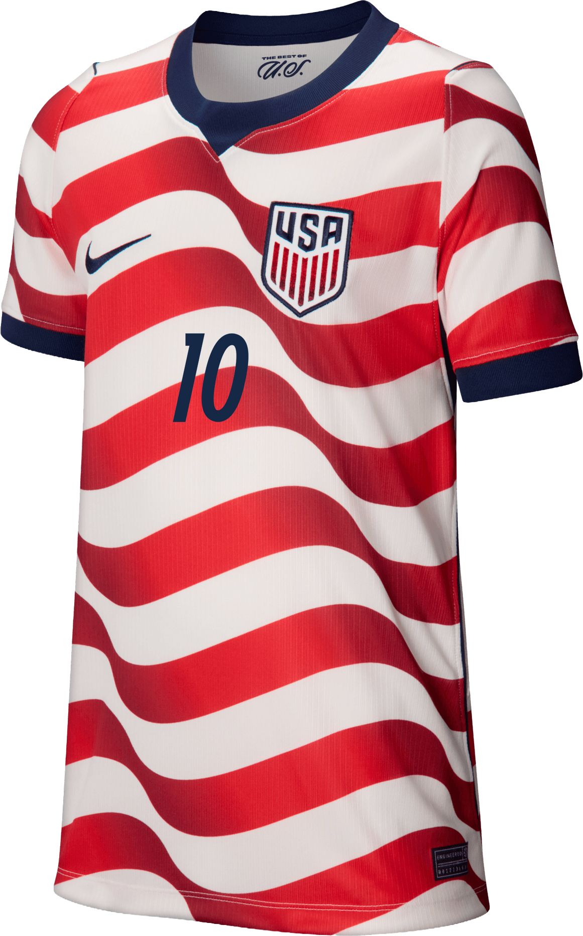 Nike Youth USMNT Christian Pulisic #10 2026 Home Replica Jersey product image