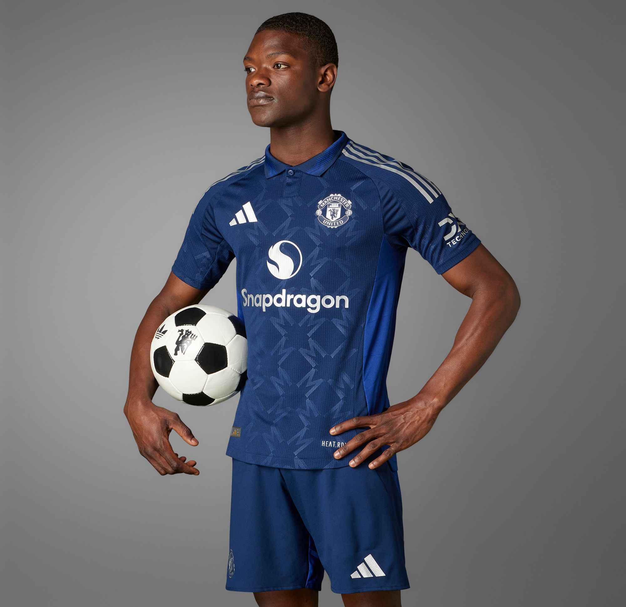 adidas Adult Manchester United 2024 Away Authentic Jersey product image