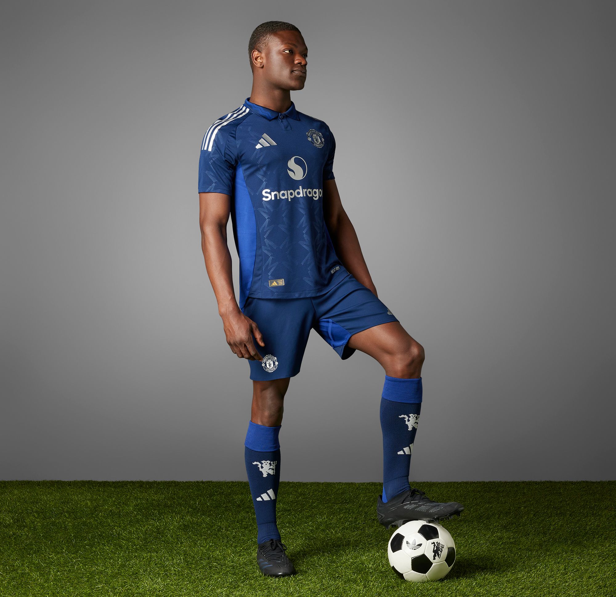 adidas Adult Manchester United 2024 Away Authentic Jersey product image