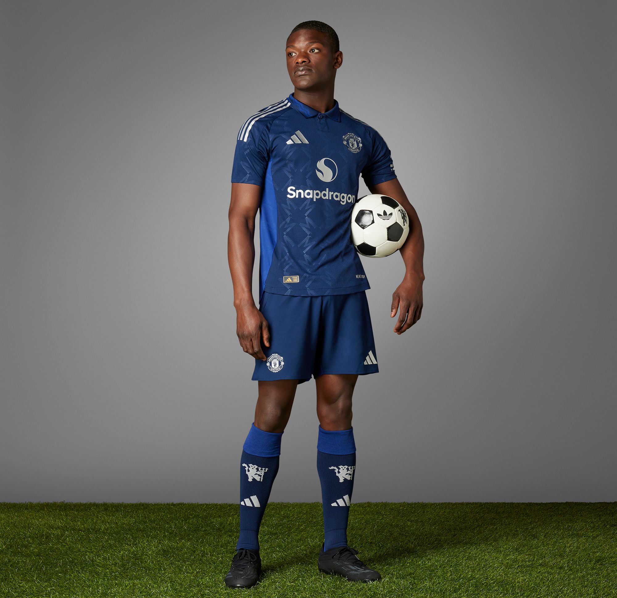 adidas Adult Manchester United 2024 Away Authentic Jersey product image