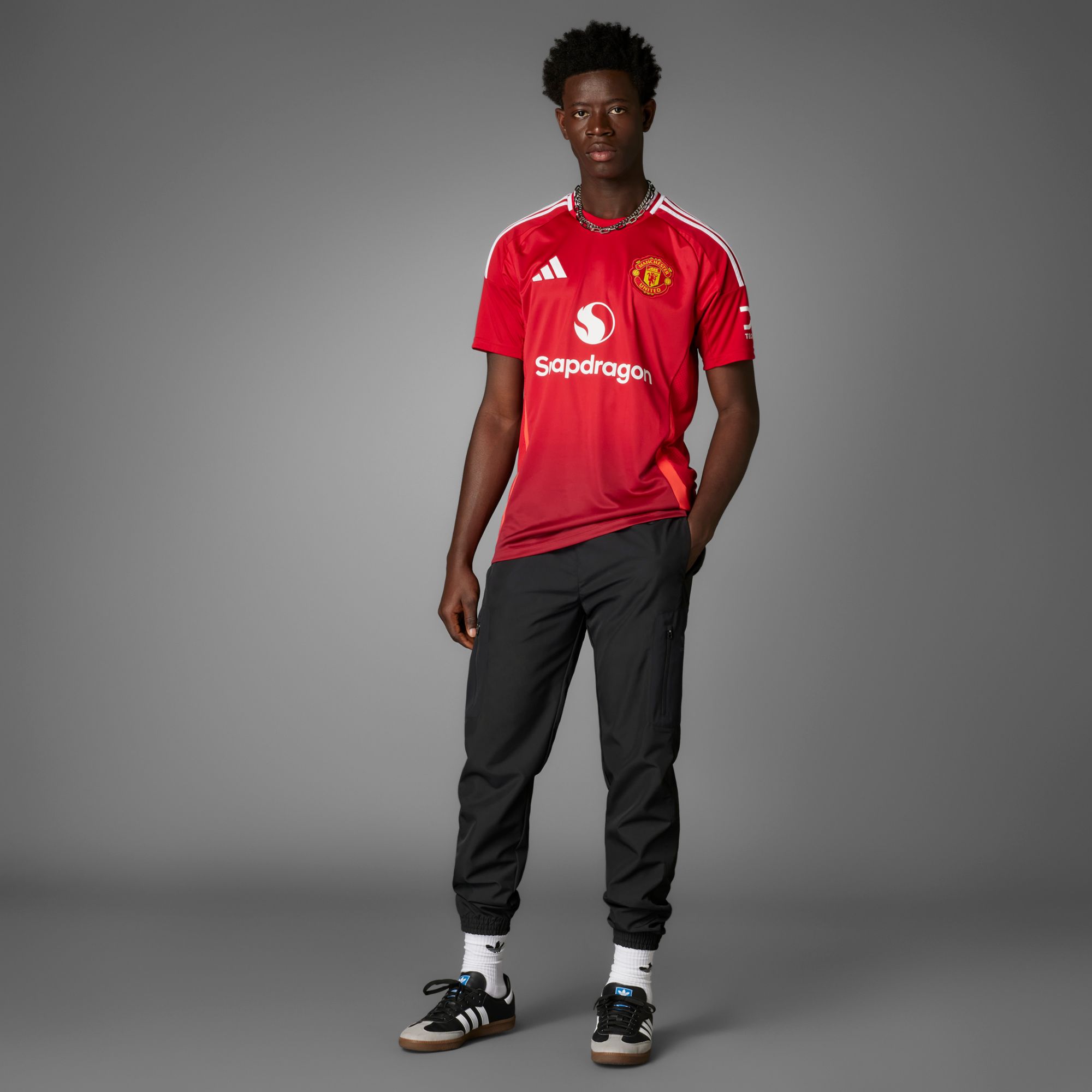 adidas Adult Manchester United 2024 Home Replica Jersey product image