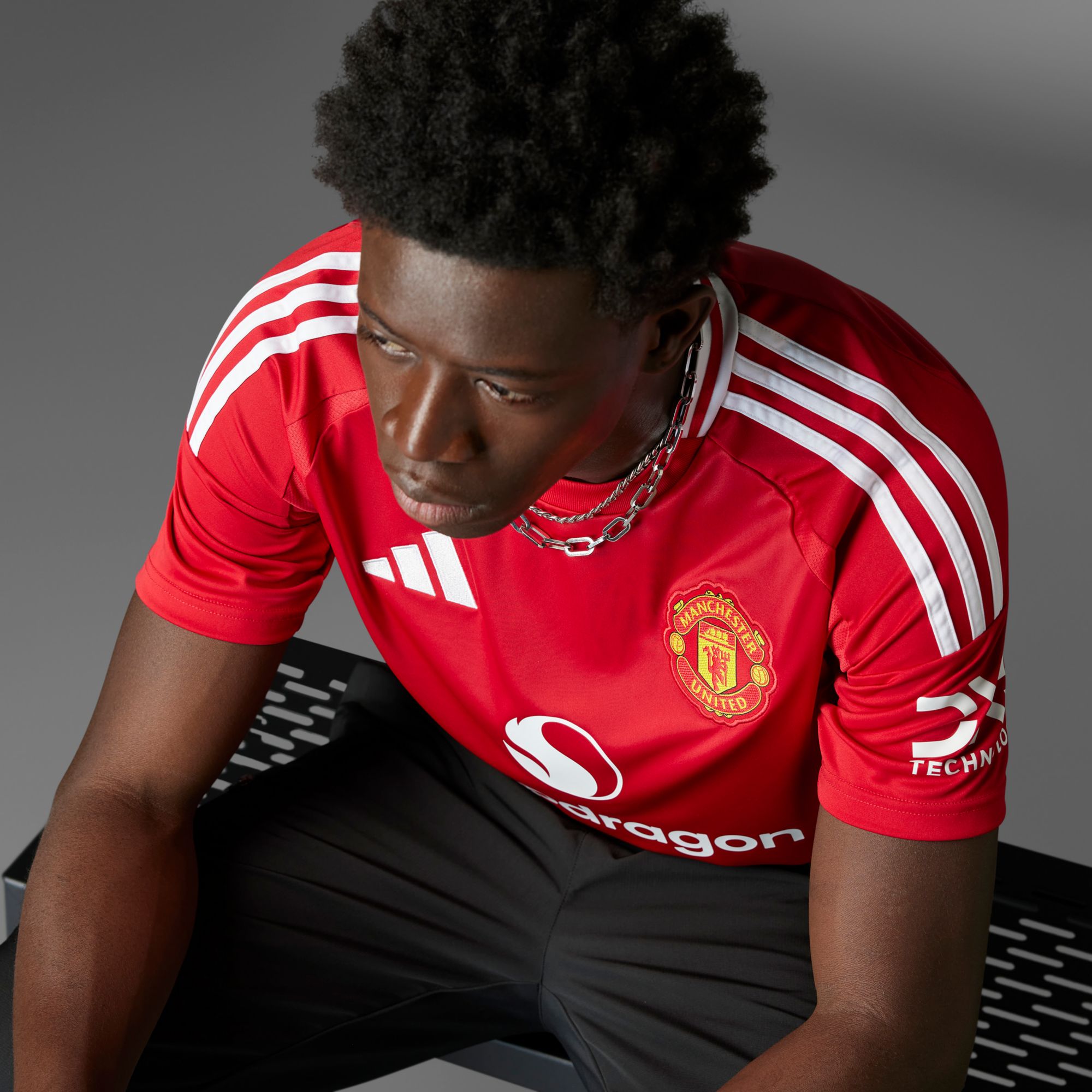 adidas Adult Manchester United 2024 Home Replica Jersey product image
