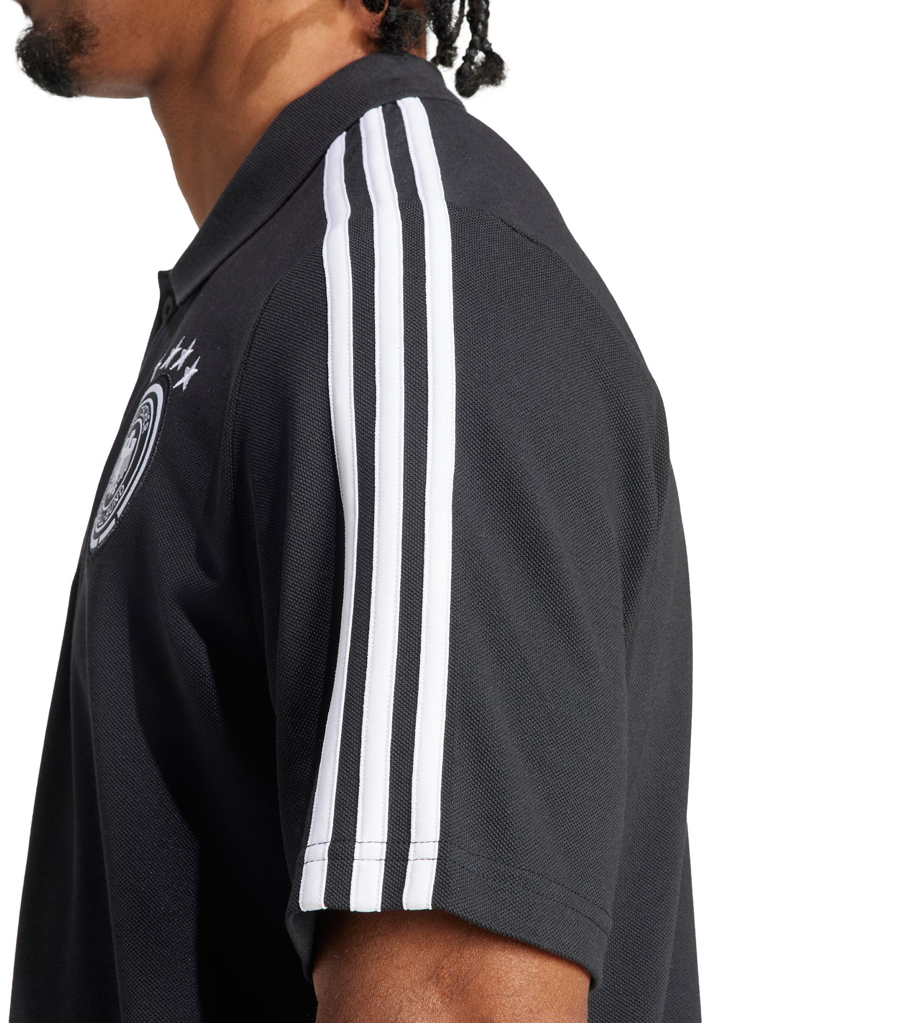 adidas Adult Germany 2024 DNA Black Polo product image