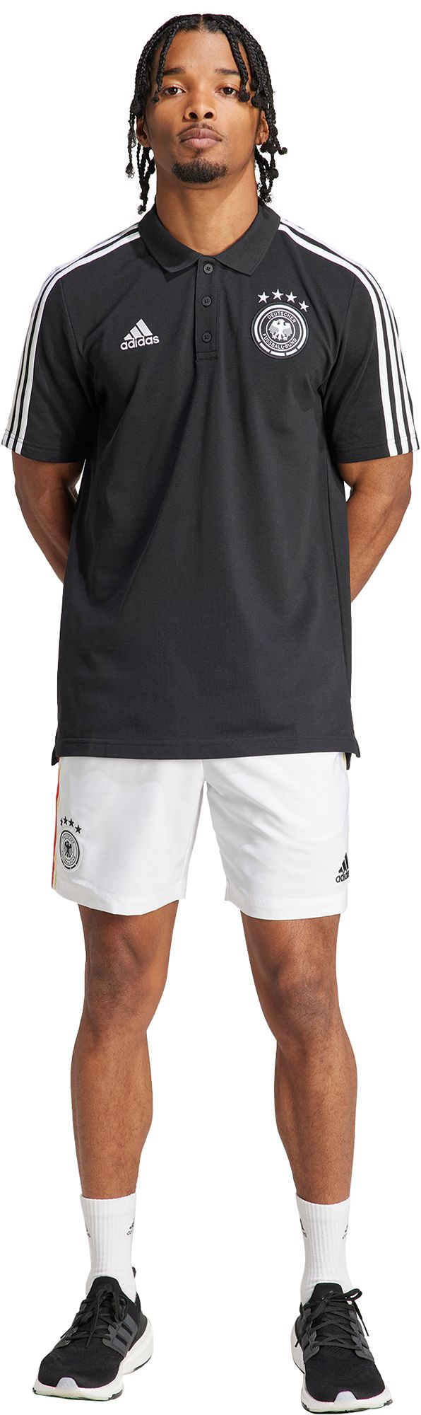 adidas Adult Germany 2024 DNA Black Polo product image