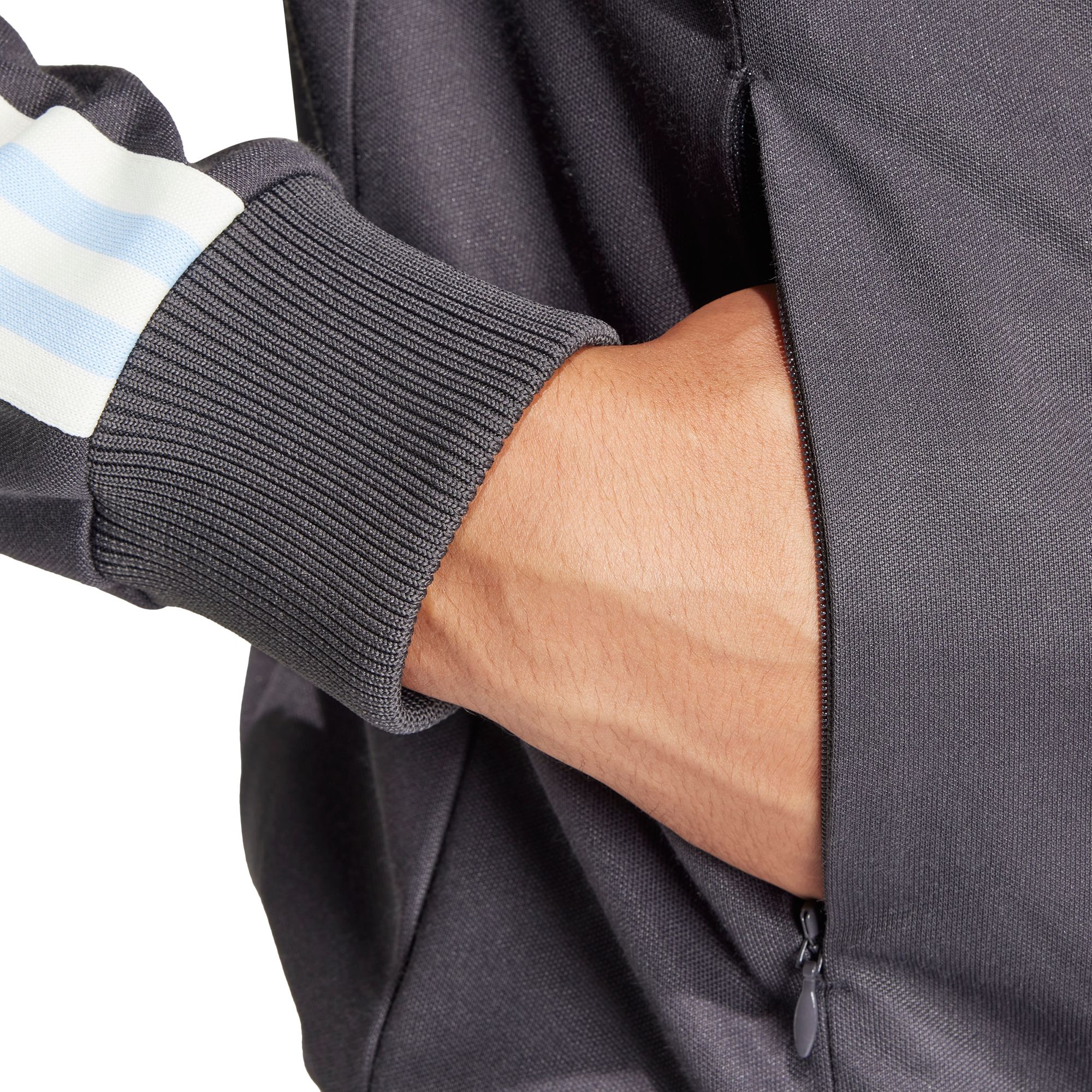 adidas Adult Argentina 2024 OG Black Long Sleeve Shirt product image