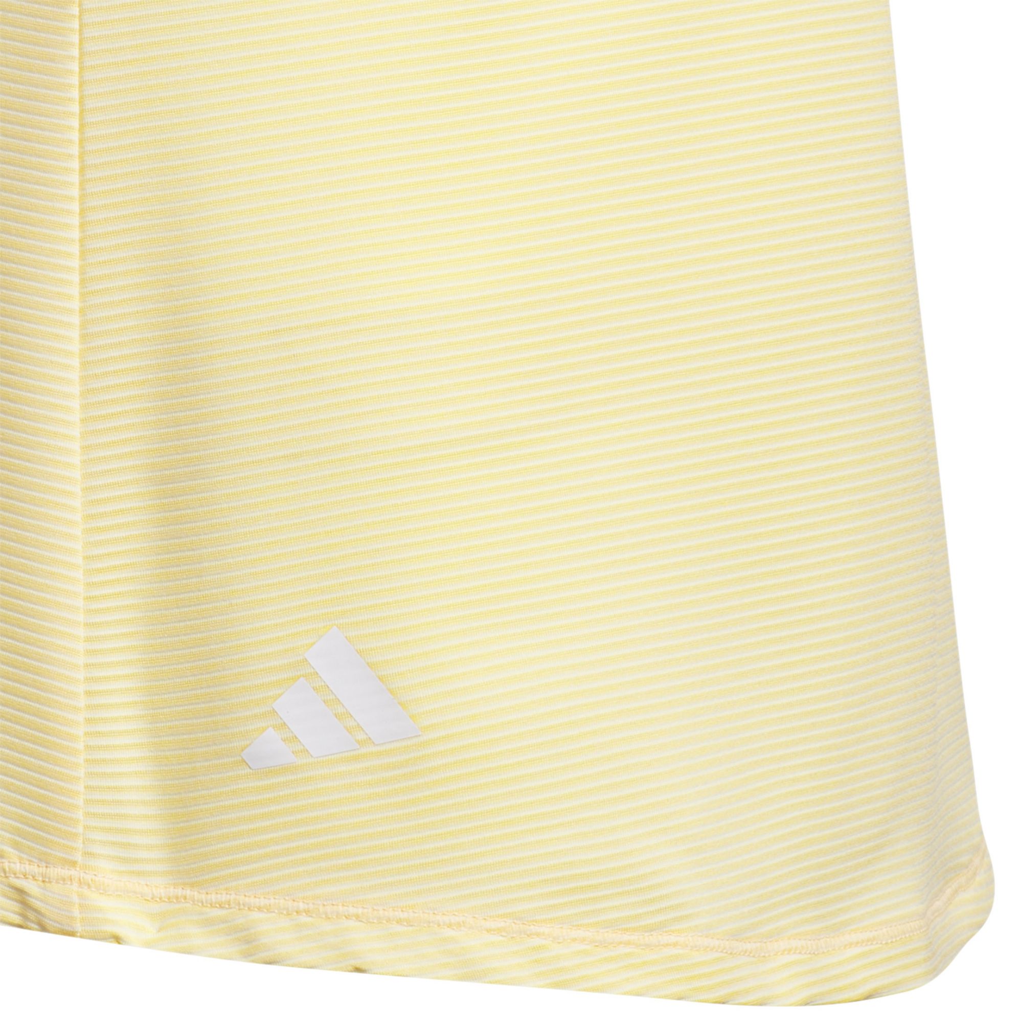 adidas Girls' Striped Sleeveless Golf Polo product image