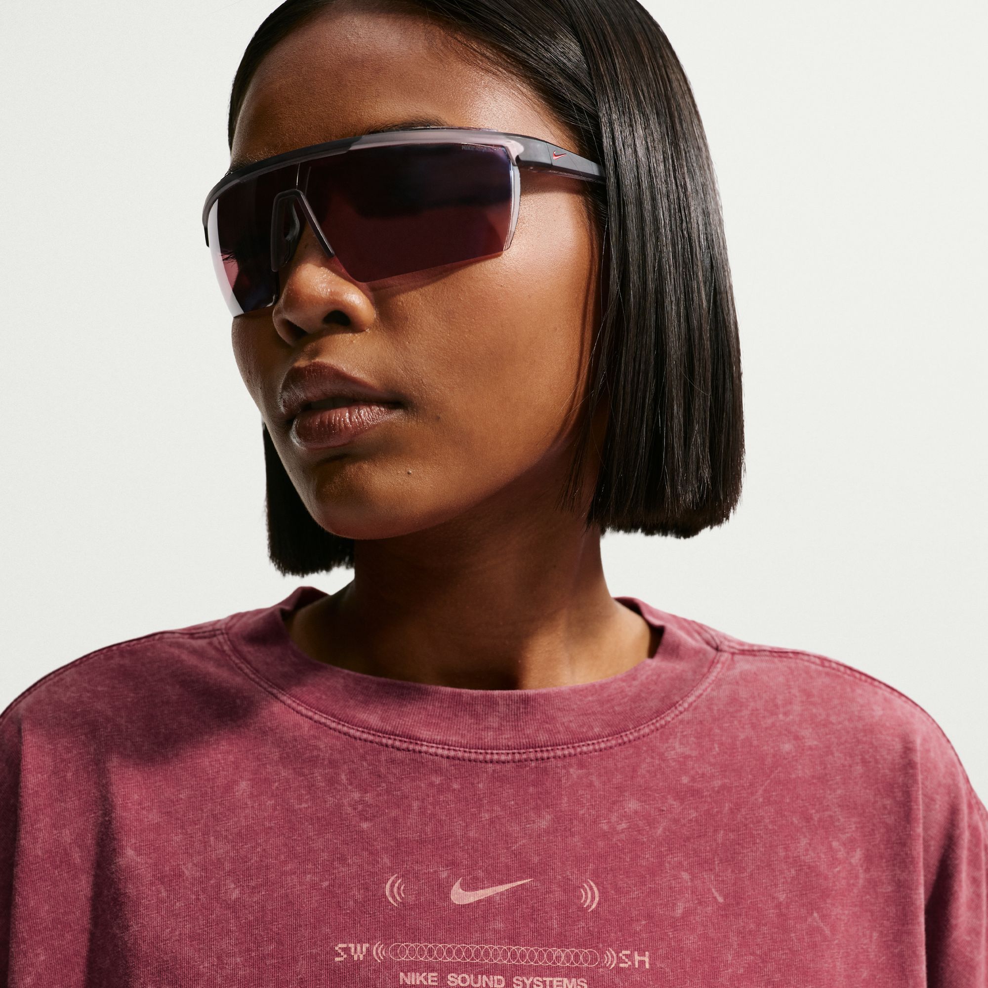 Nike Women's Sportswear Oversized Record Graphic T-Shirt product image