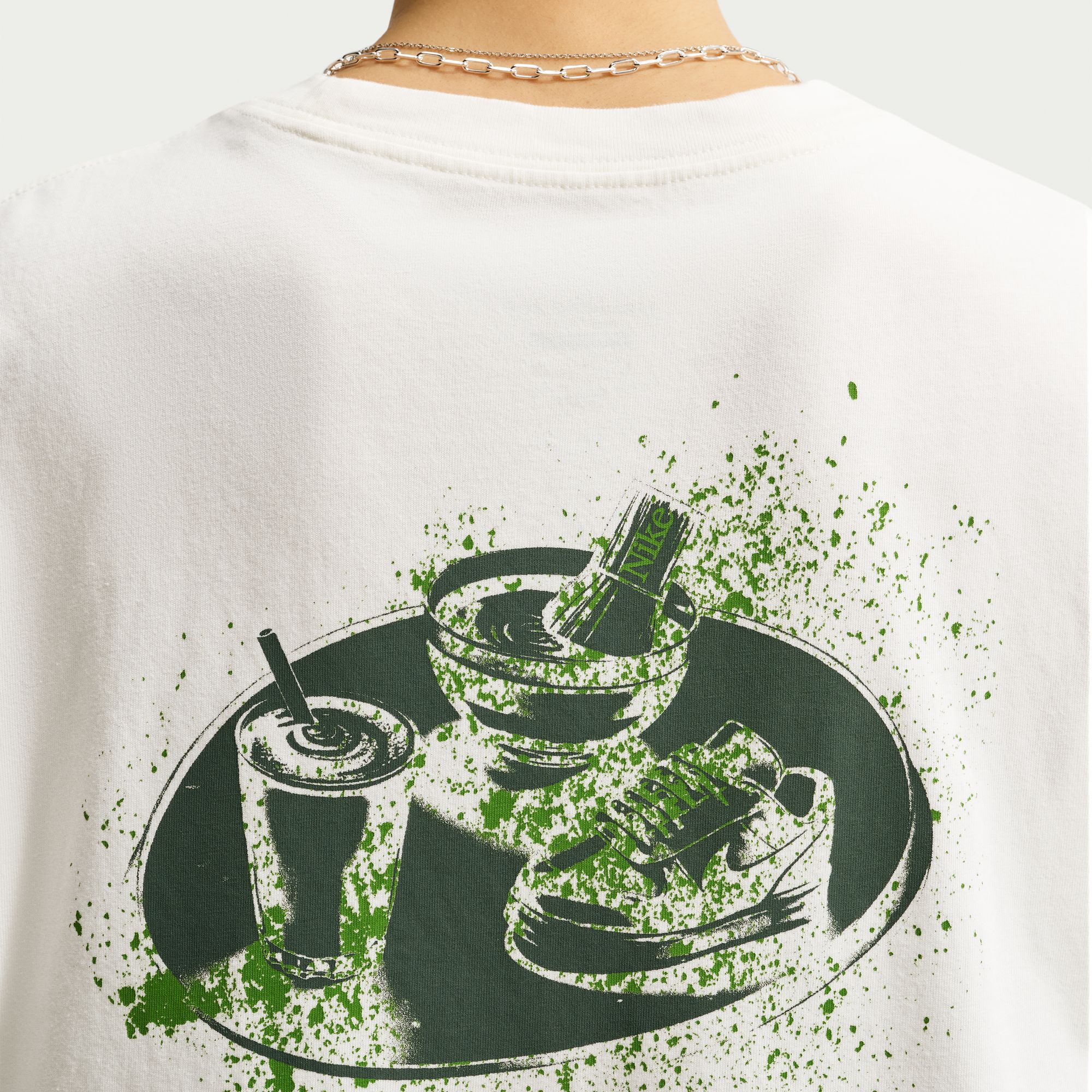 Nike Women's Sportswear Oversized Matcha Graphic T-Shirt product image