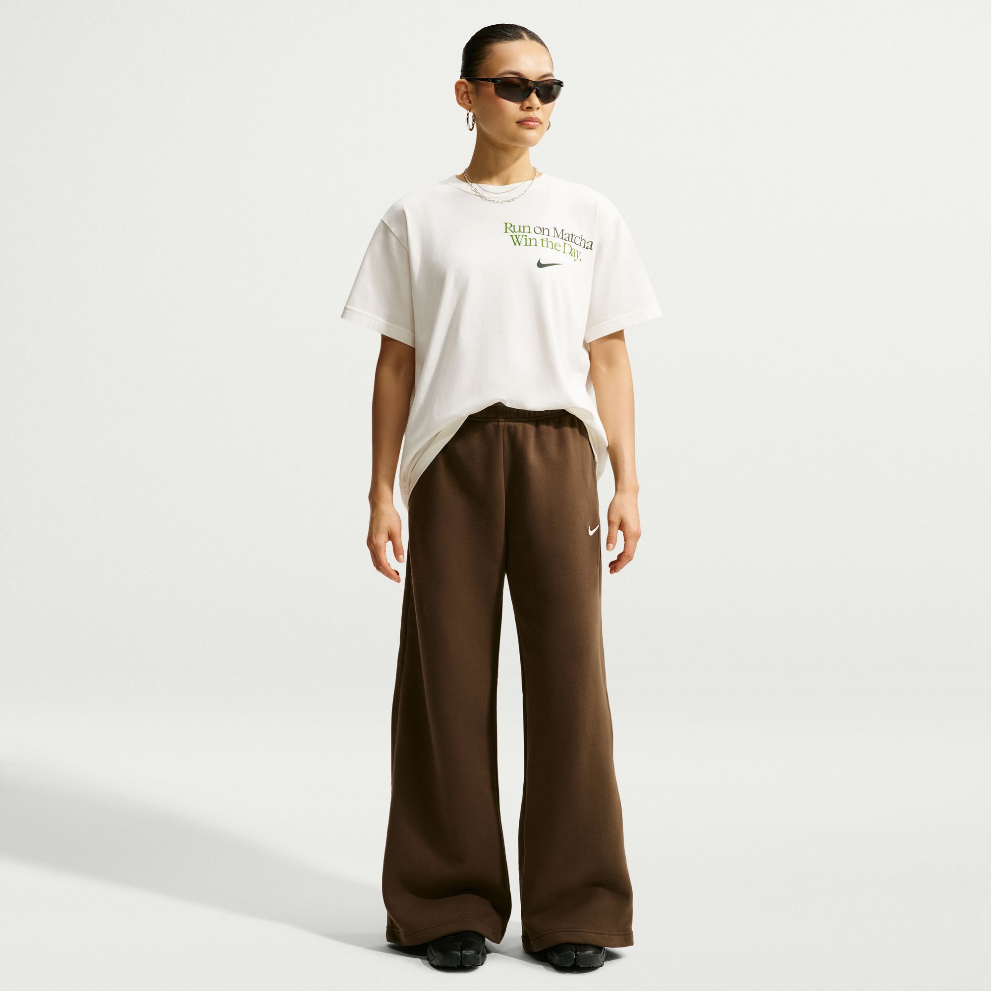 Nike Women's Sportswear Oversized Matcha Graphic T-Shirt product image