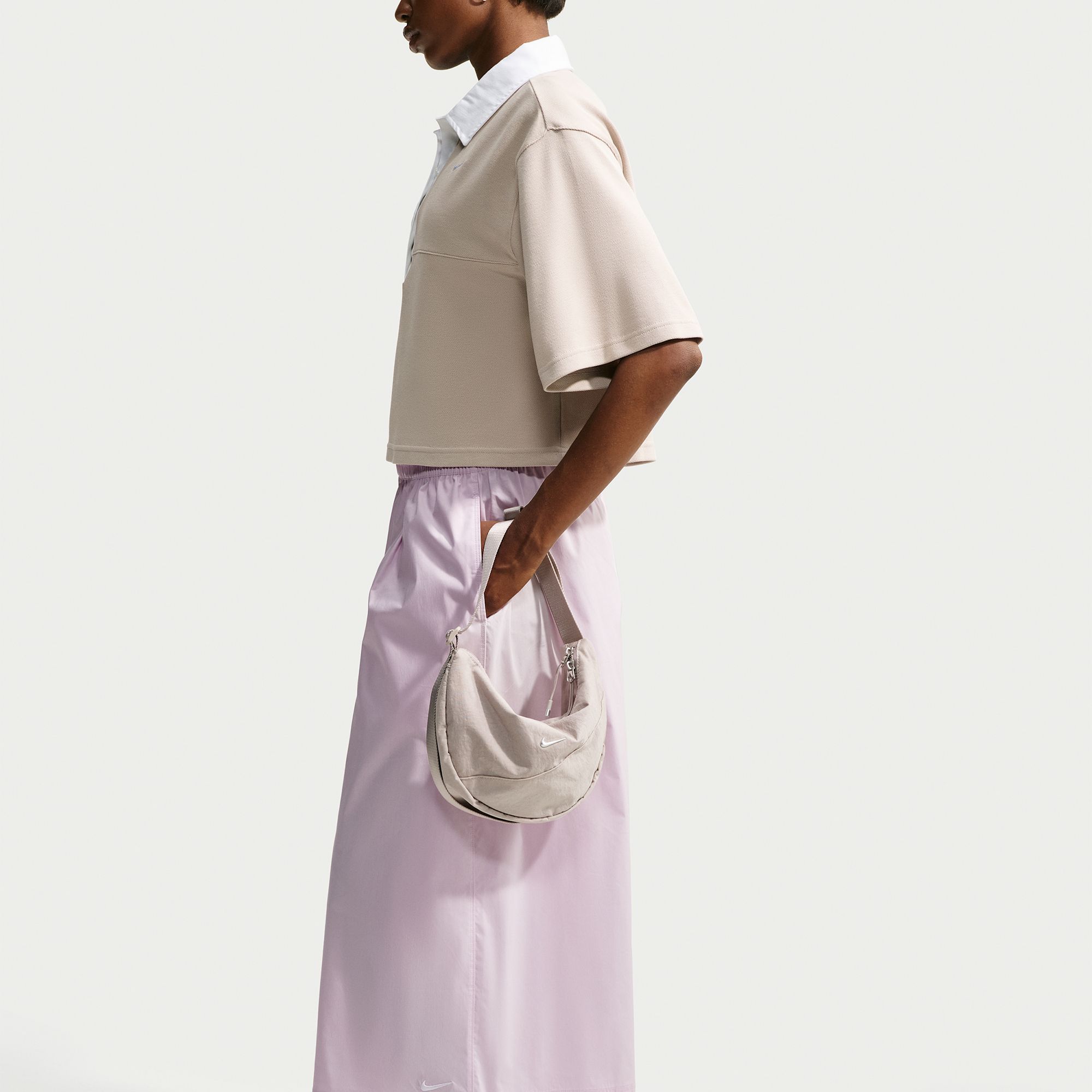 Nike Women's Sportswear Oversized Mid-Rise Poplin Culottes product image