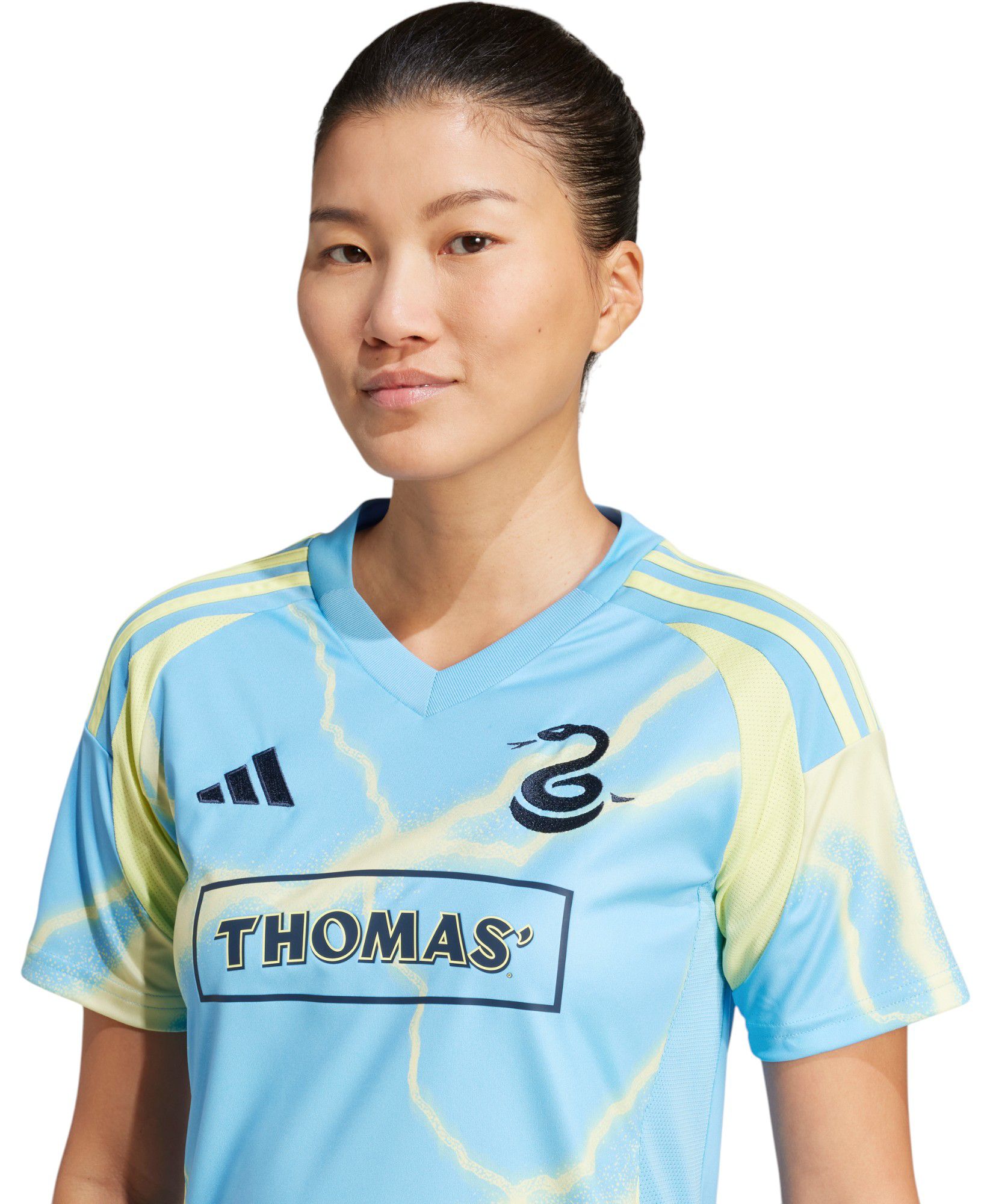 adidas Women's Philadelphia Union 2025 Secondary Replica "The Voltage Kit" Jersey product image