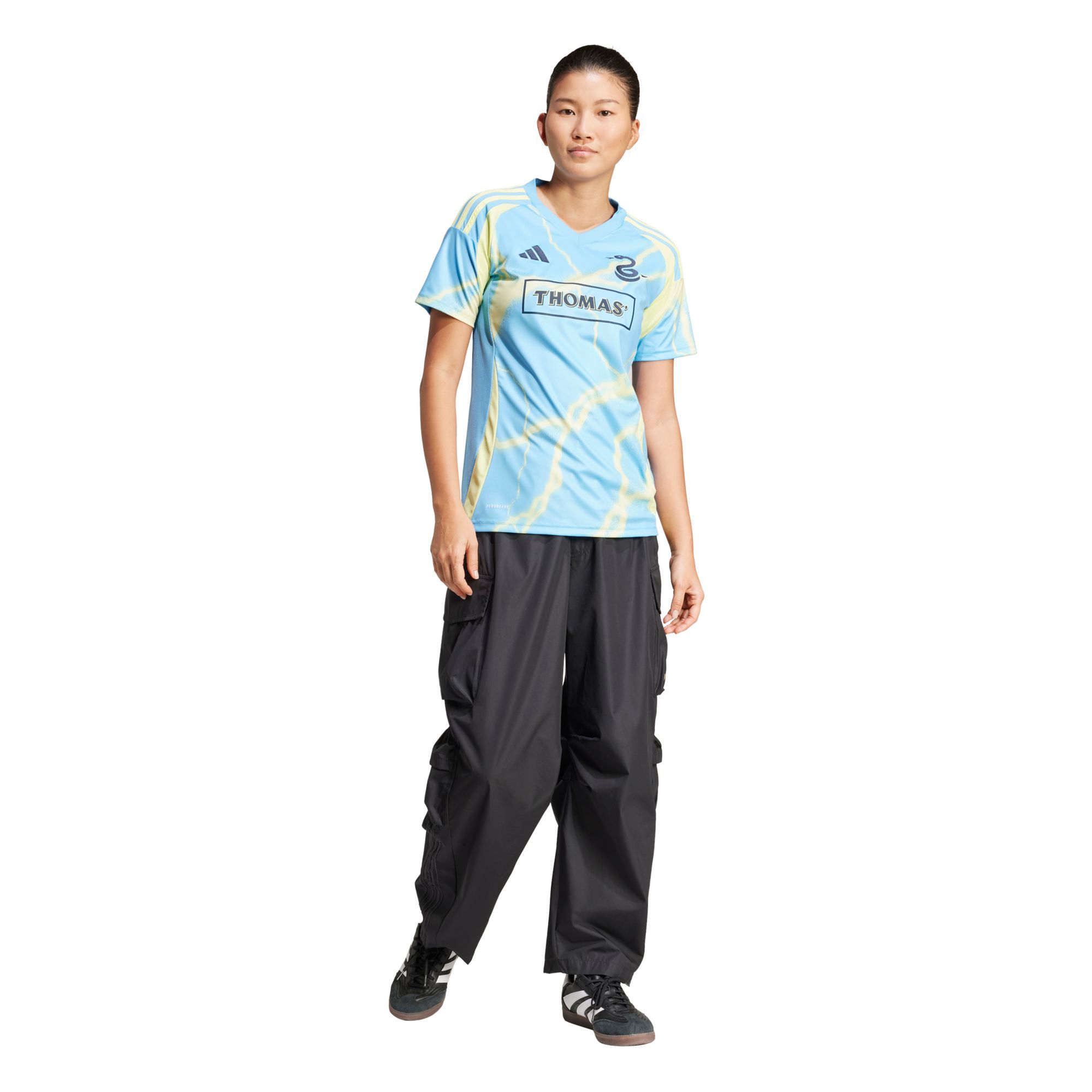 adidas Women's Philadelphia Union 2025 Secondary Replica "The Voltage Kit" Jersey product image