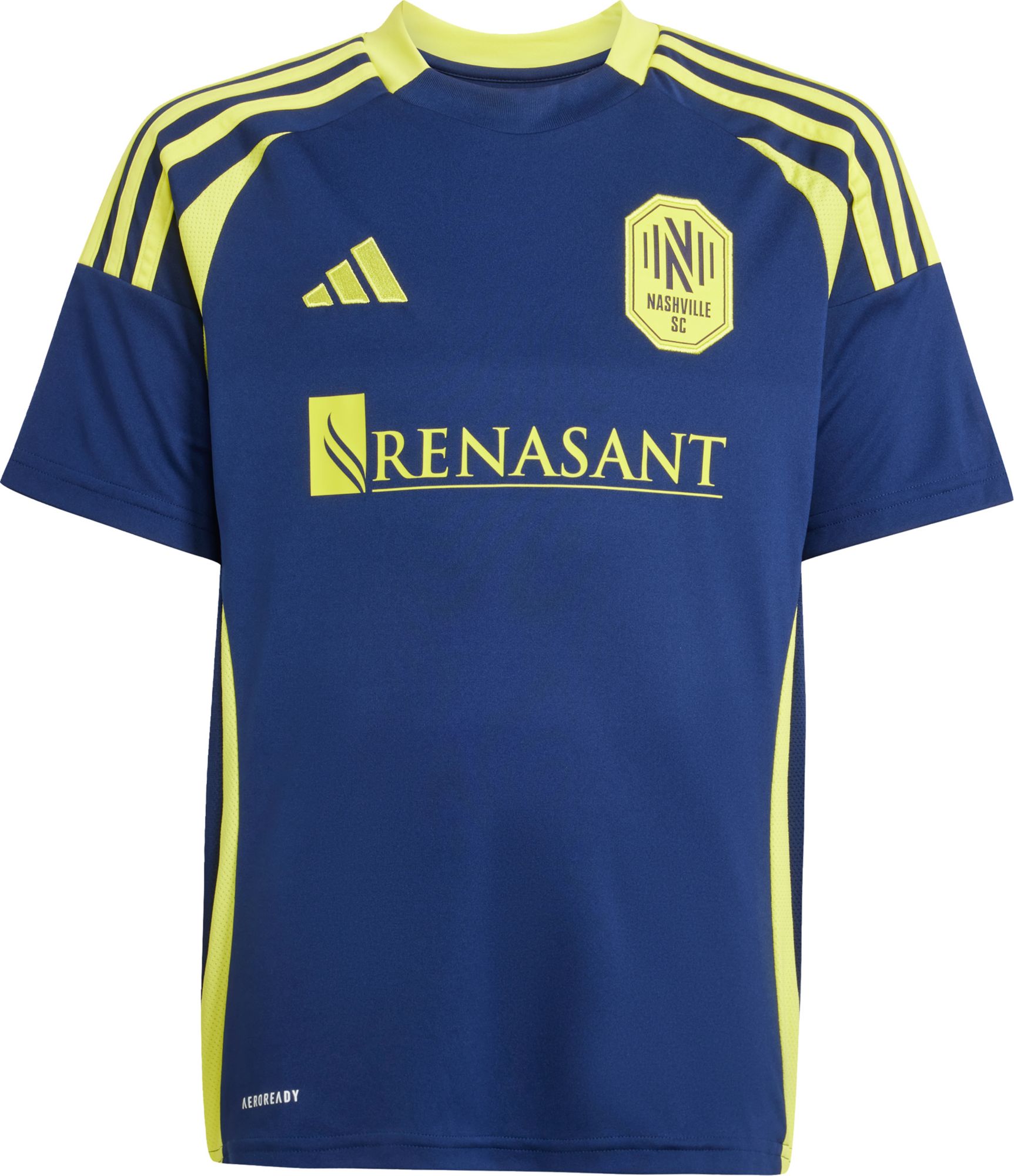 adidas Youth Nashville SC 2025 Secondary Replica "The Heart of Nashville" Jersey product image