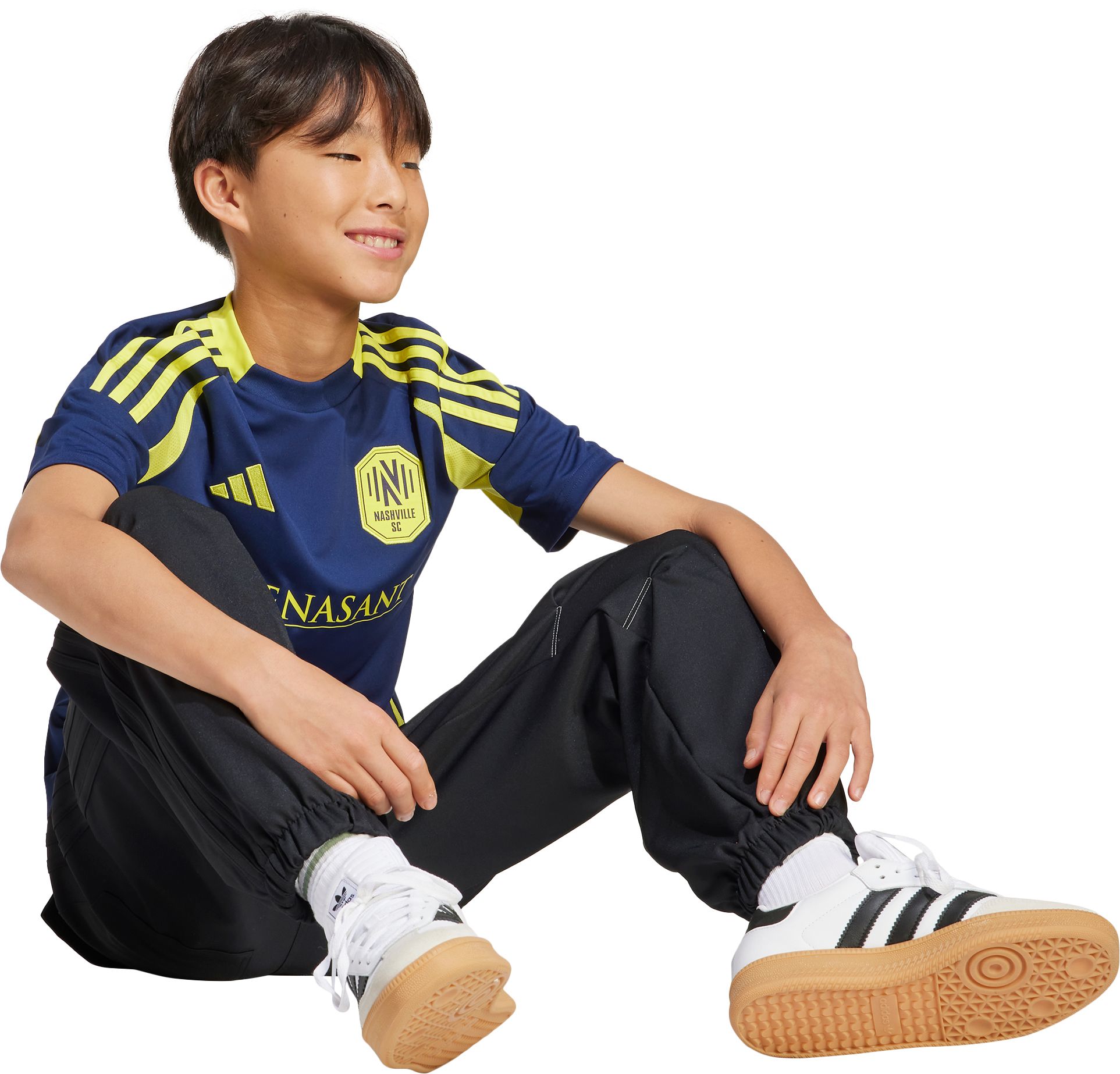 adidas Youth Nashville SC 2025 Secondary Replica "The Heart of Nashville" Jersey product image