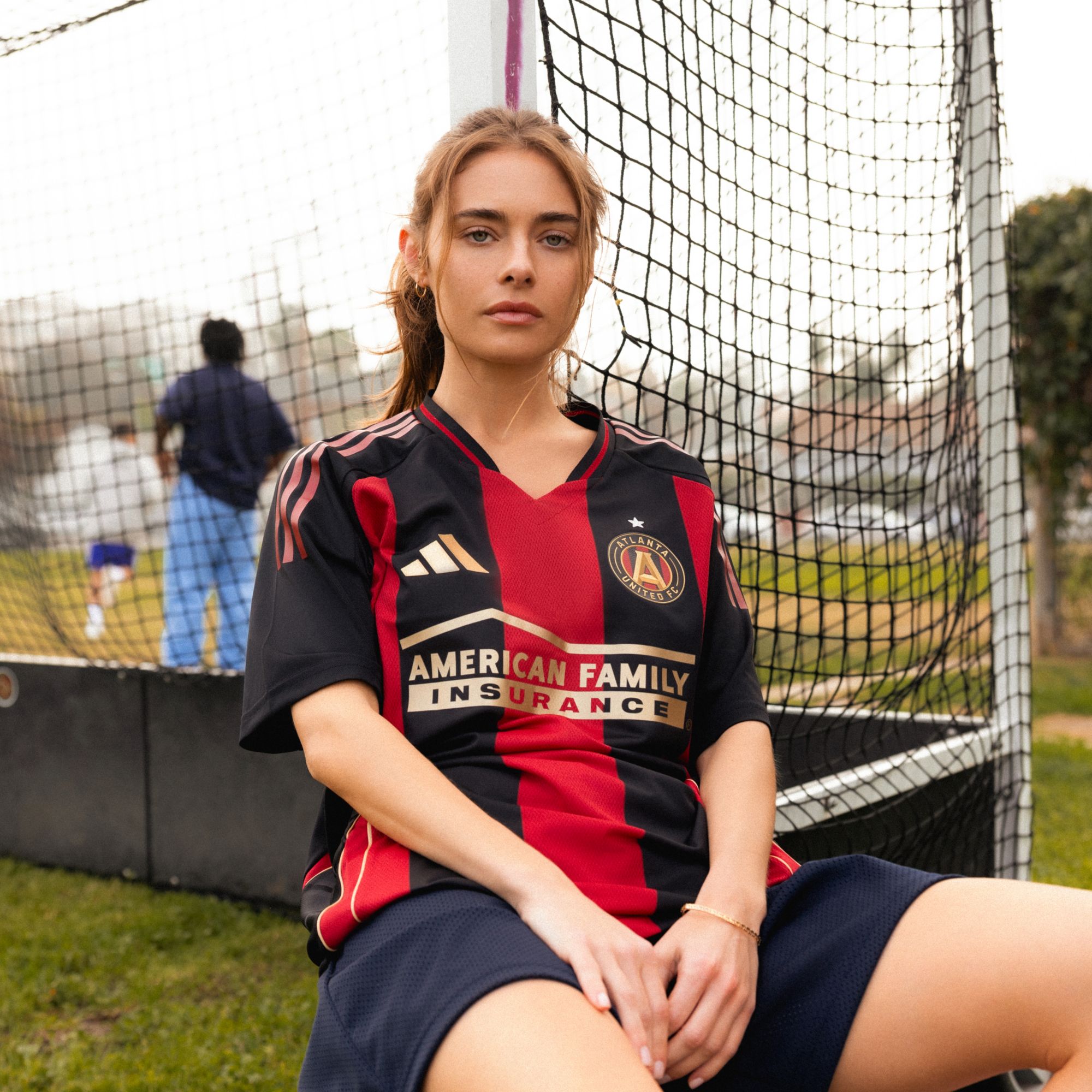 adidas Adult Atlanta United 2025 Primary Authentic "The Connector" Jersey product image