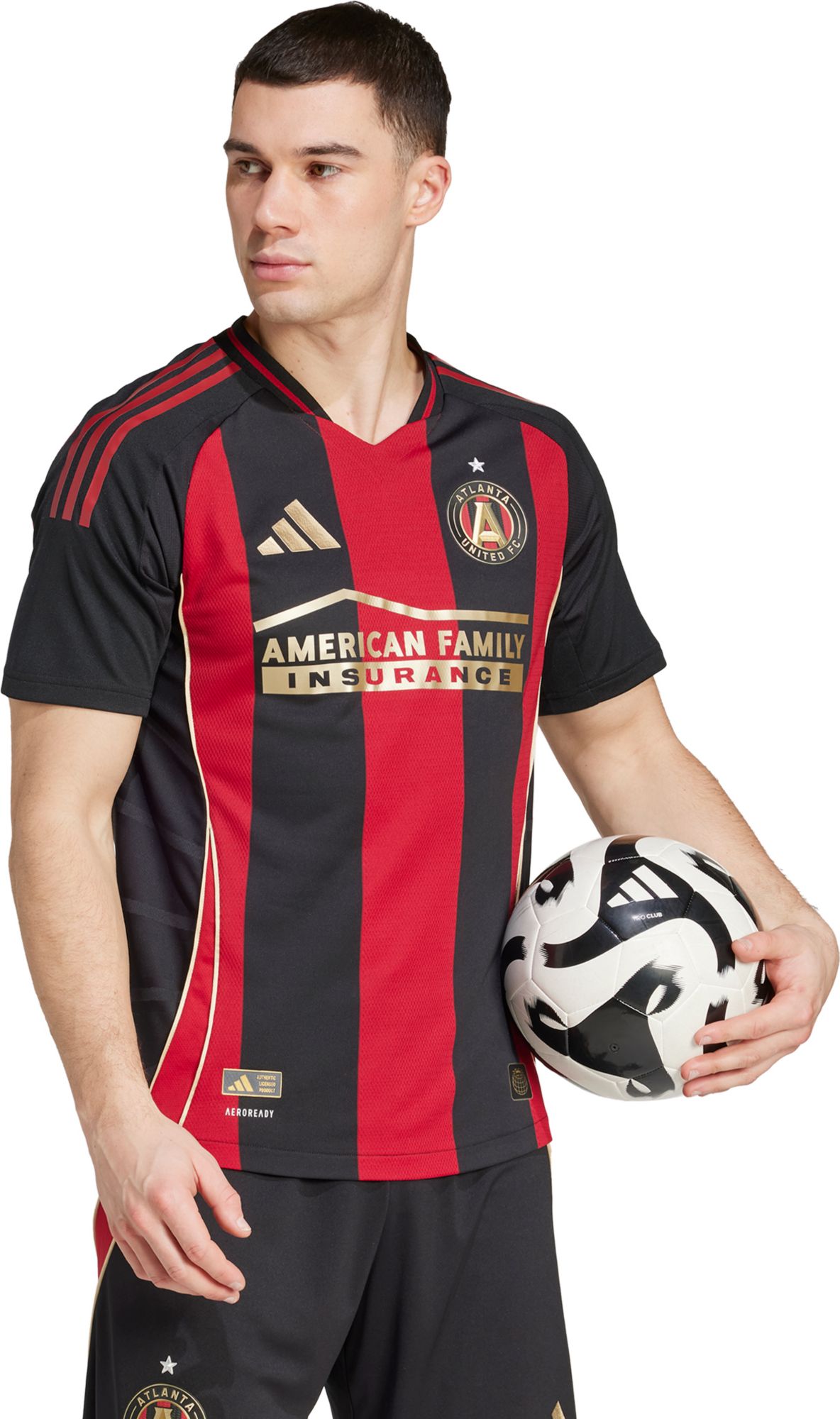 adidas Adult Atlanta United 2025 Primary Authentic "The Connector" Jersey product image